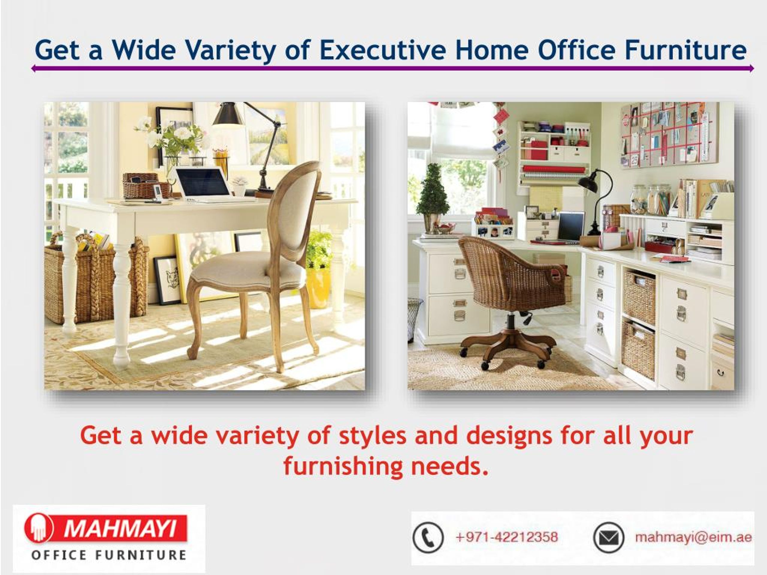 PPT One Stop Shop for Executive Home Office Furniture Needs