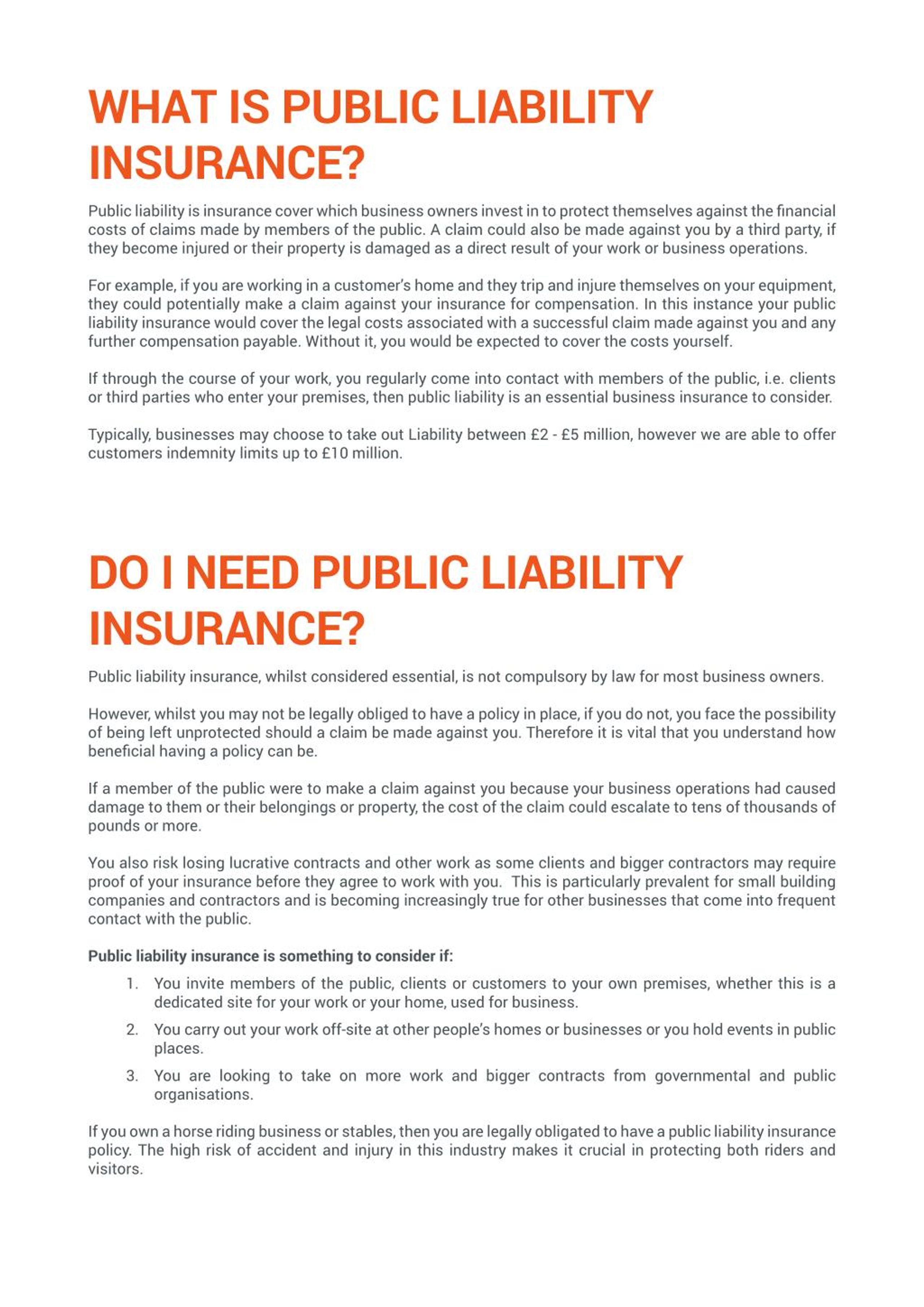 PPT Ultimate Guide to Public Liability Insurance PowerPoint