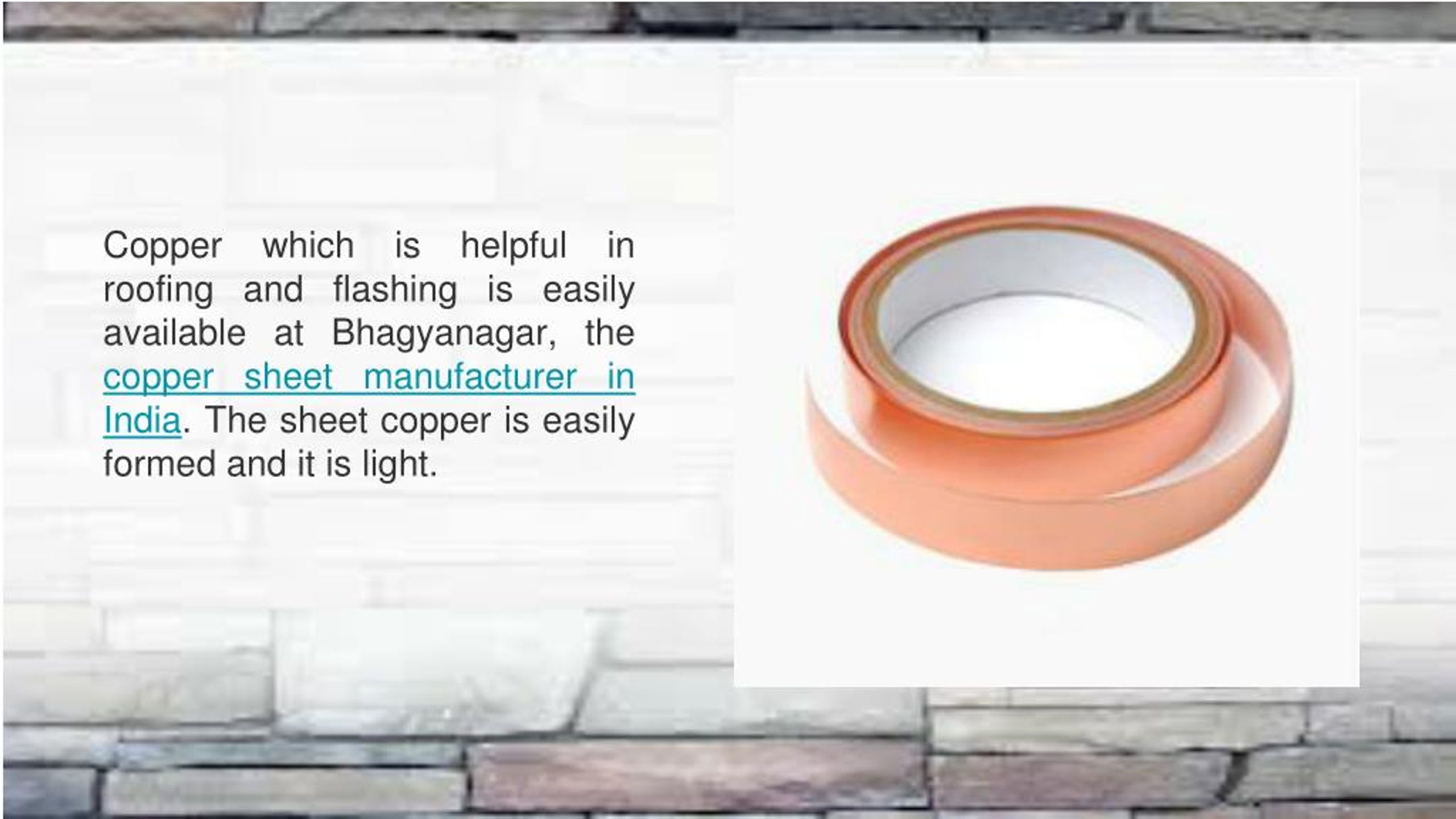 PPT Copper wire manufacturers in India PowerPoint Presentation, free download ID7489365