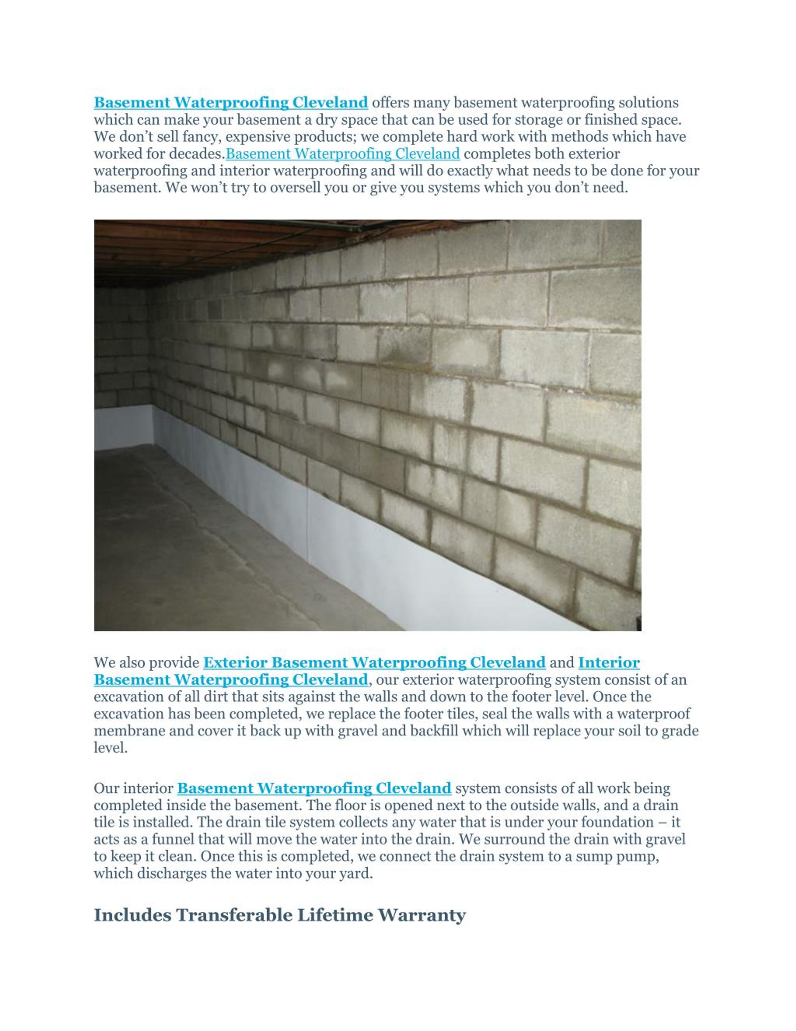 Ppt Basement Waterproofing Cleveland Powerpoint Presentation Free Download Id 7490084