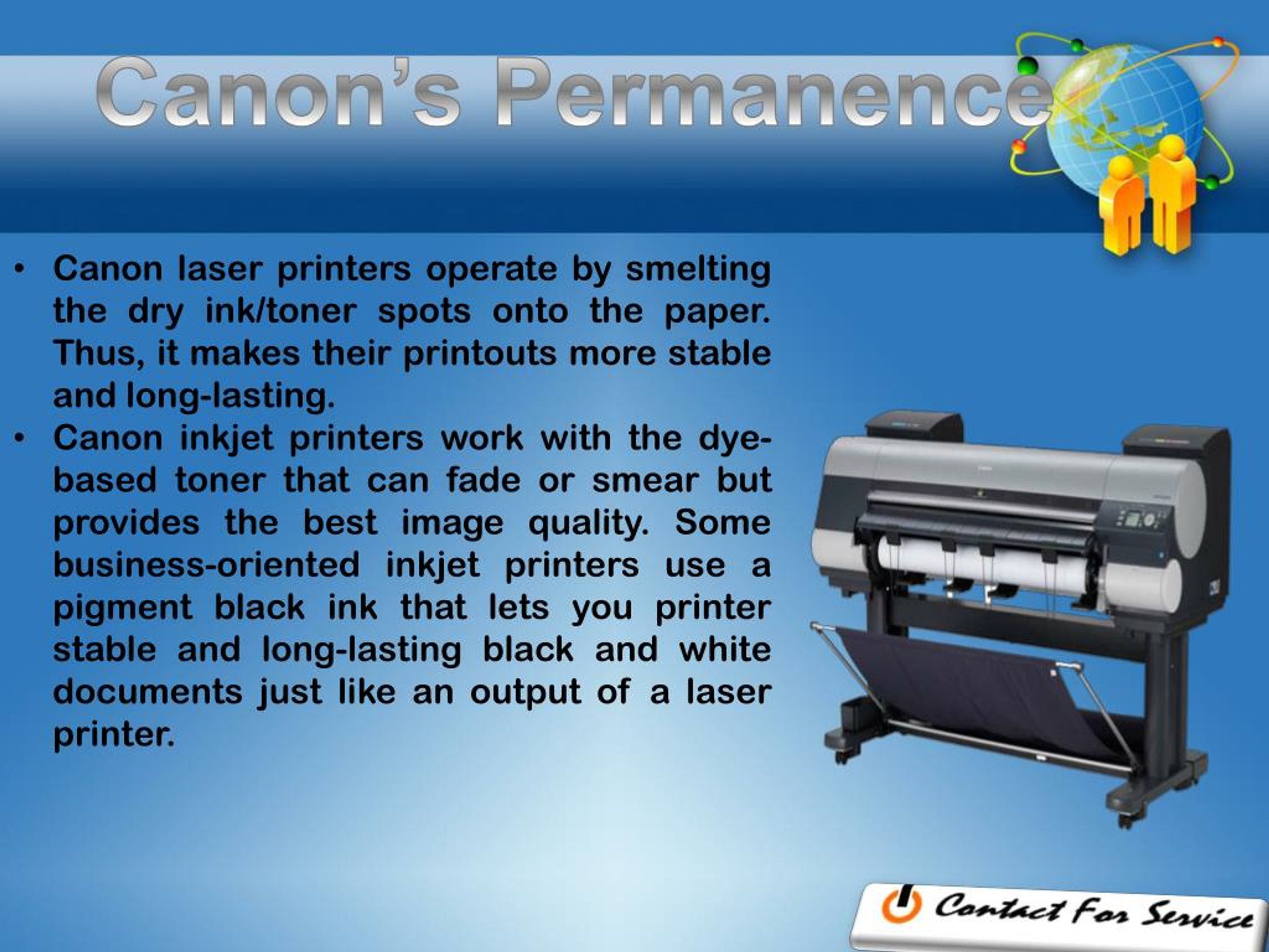 PPT Difference Between Canon Inkjet And Laser Printer ? PowerPoint