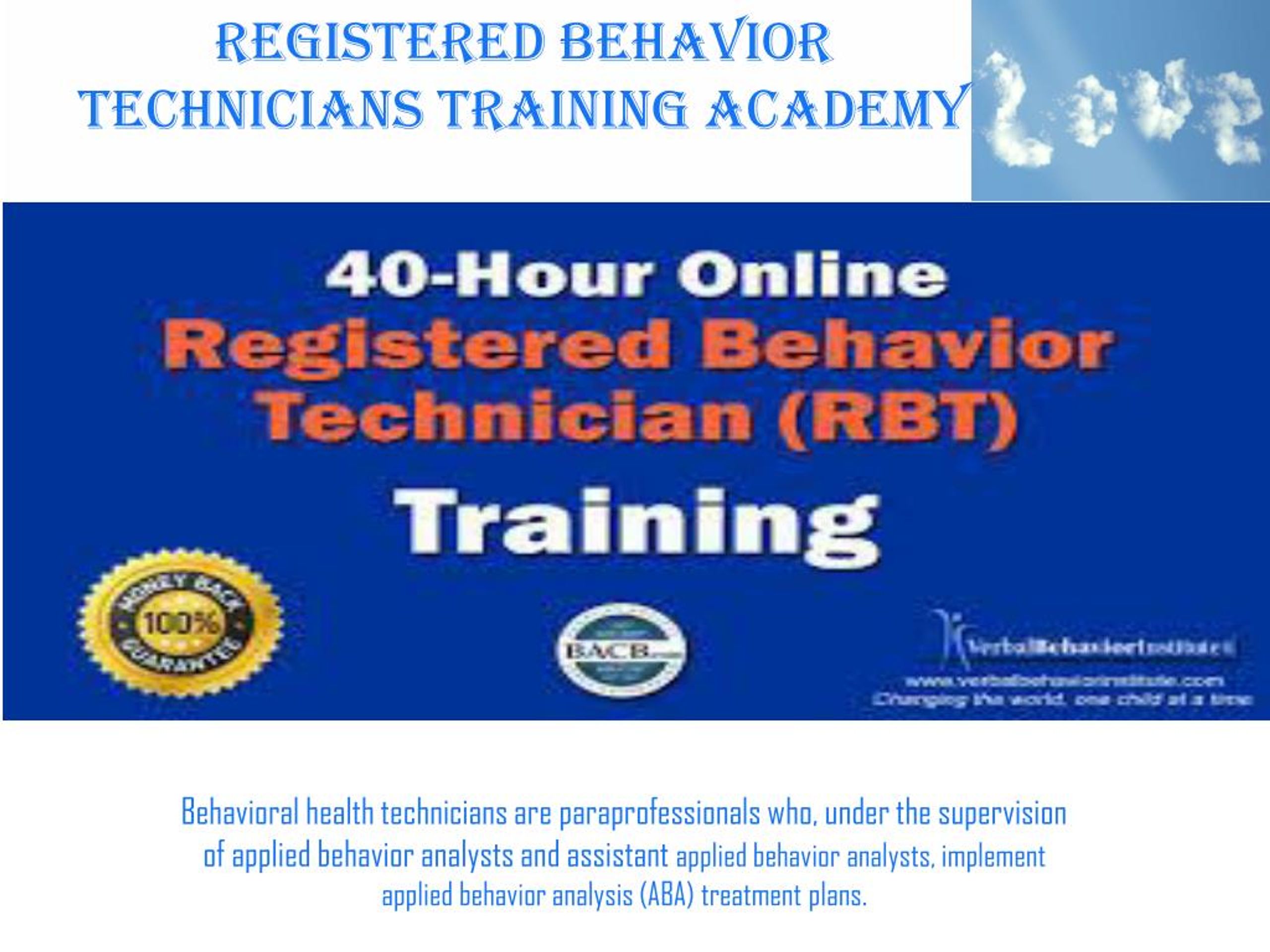 PPT Get the Best RBT 40 Hours Online Courses PowerPoint Presentation