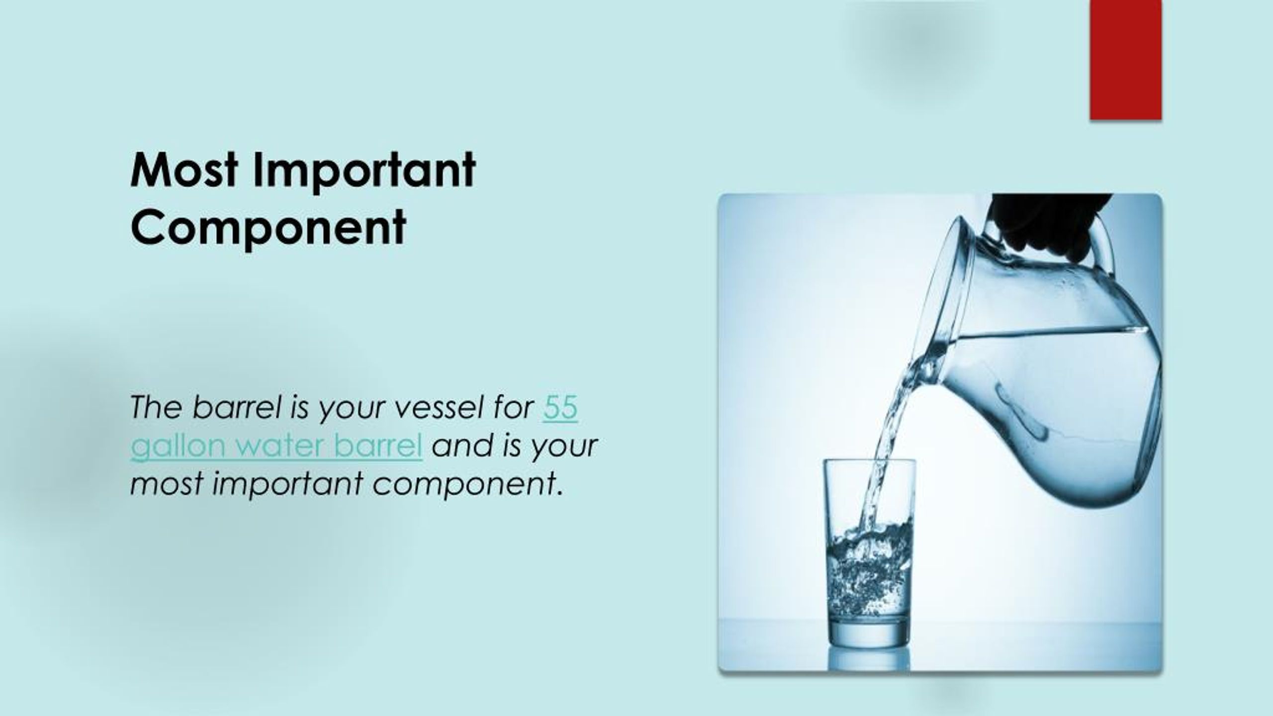 PPT Details Of Our Water Storage PowerPoint Presentation, free