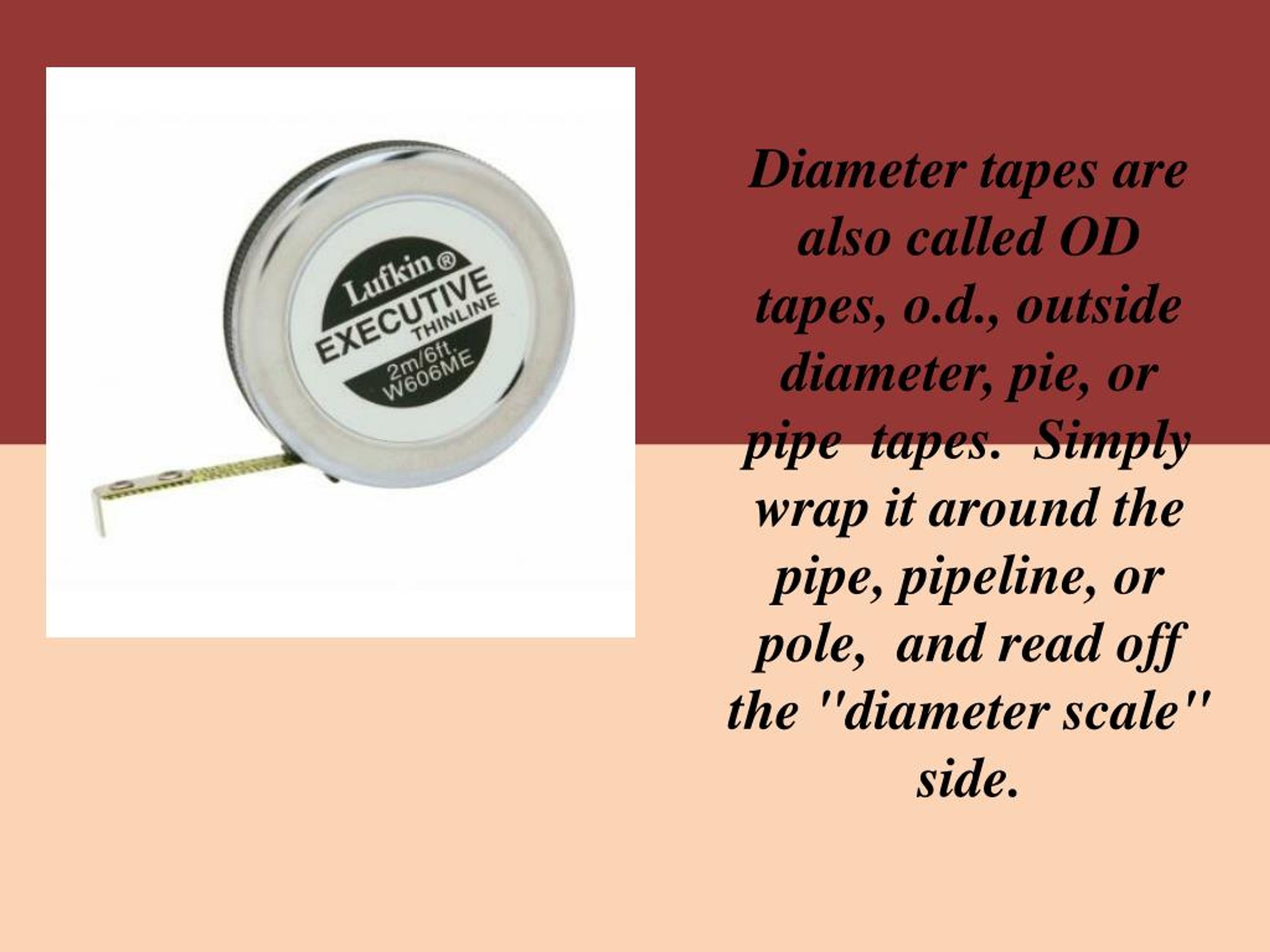 PPT How to Measure the Diameter of a Pipe PowerPoint Presentation