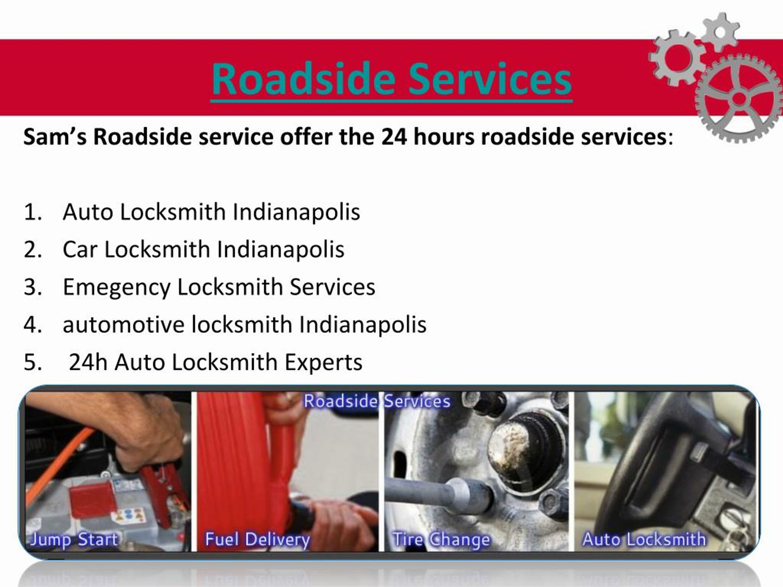 PPT Automotive Locksmith Indianapolis Samsroadsideservice