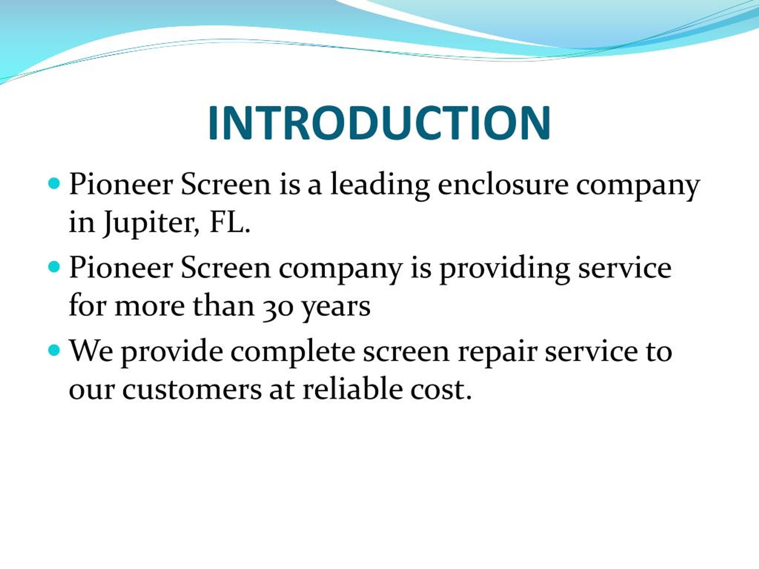 PPT Pioneer ScreenBest Screen Repair Service Provider in Jupiter, FL