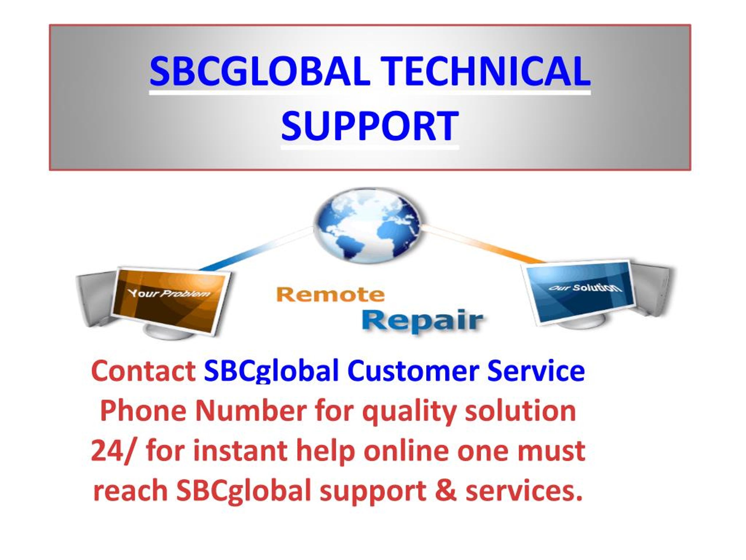 SBCGLOBAL Customer Support+1-8O8-7O7-6OO8 Support Phone.