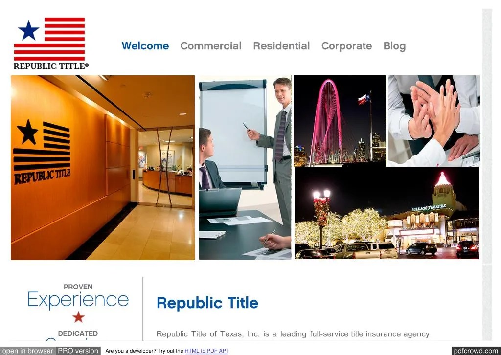 PPT Best Title Company in Texas PowerPoint Presentation, free