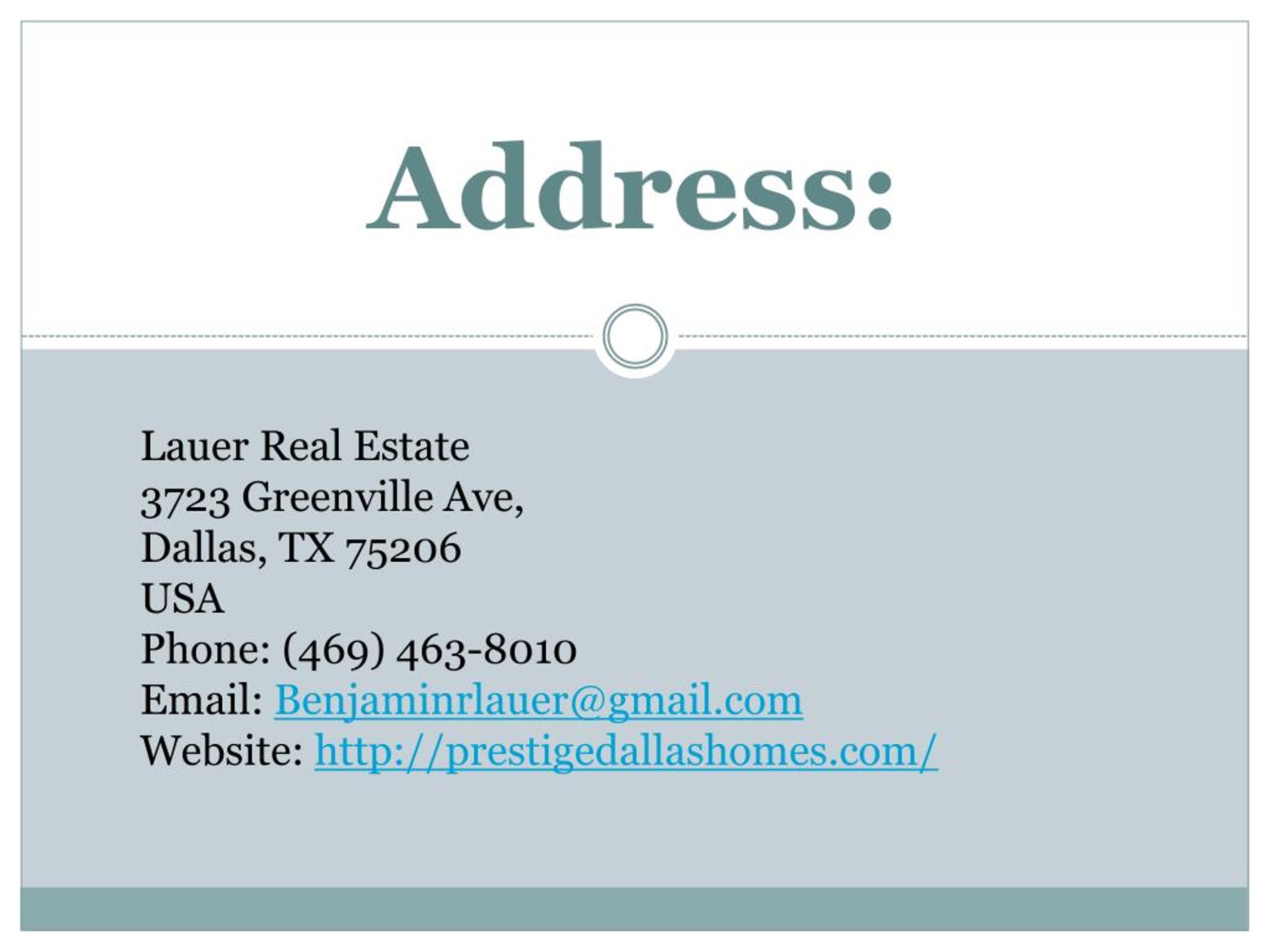 PPT Lochwood Homes for Sale and East Dallas Homes for Sale PowerPoint