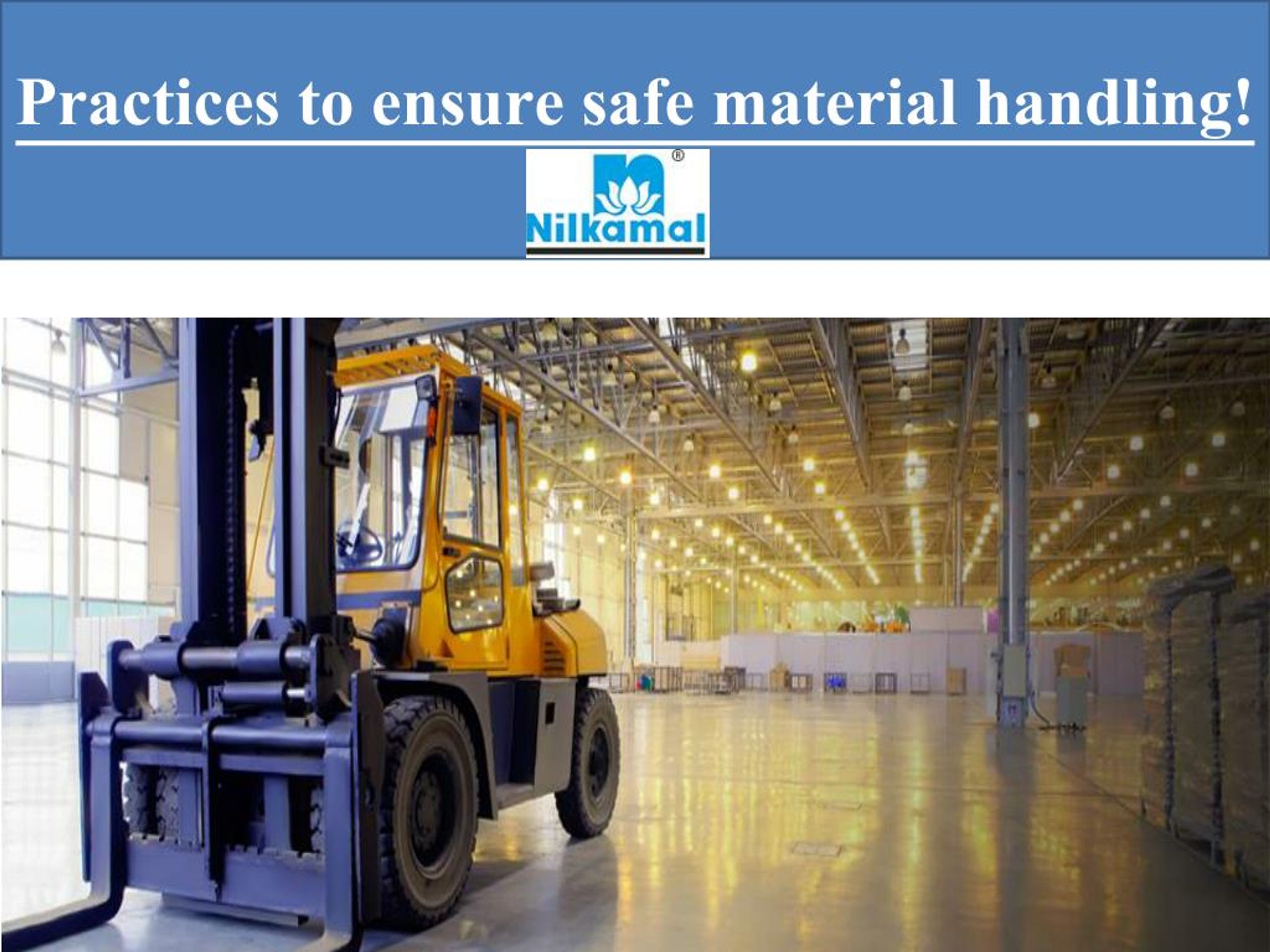 PPT Practices to ensure safe material handling PowerPoint