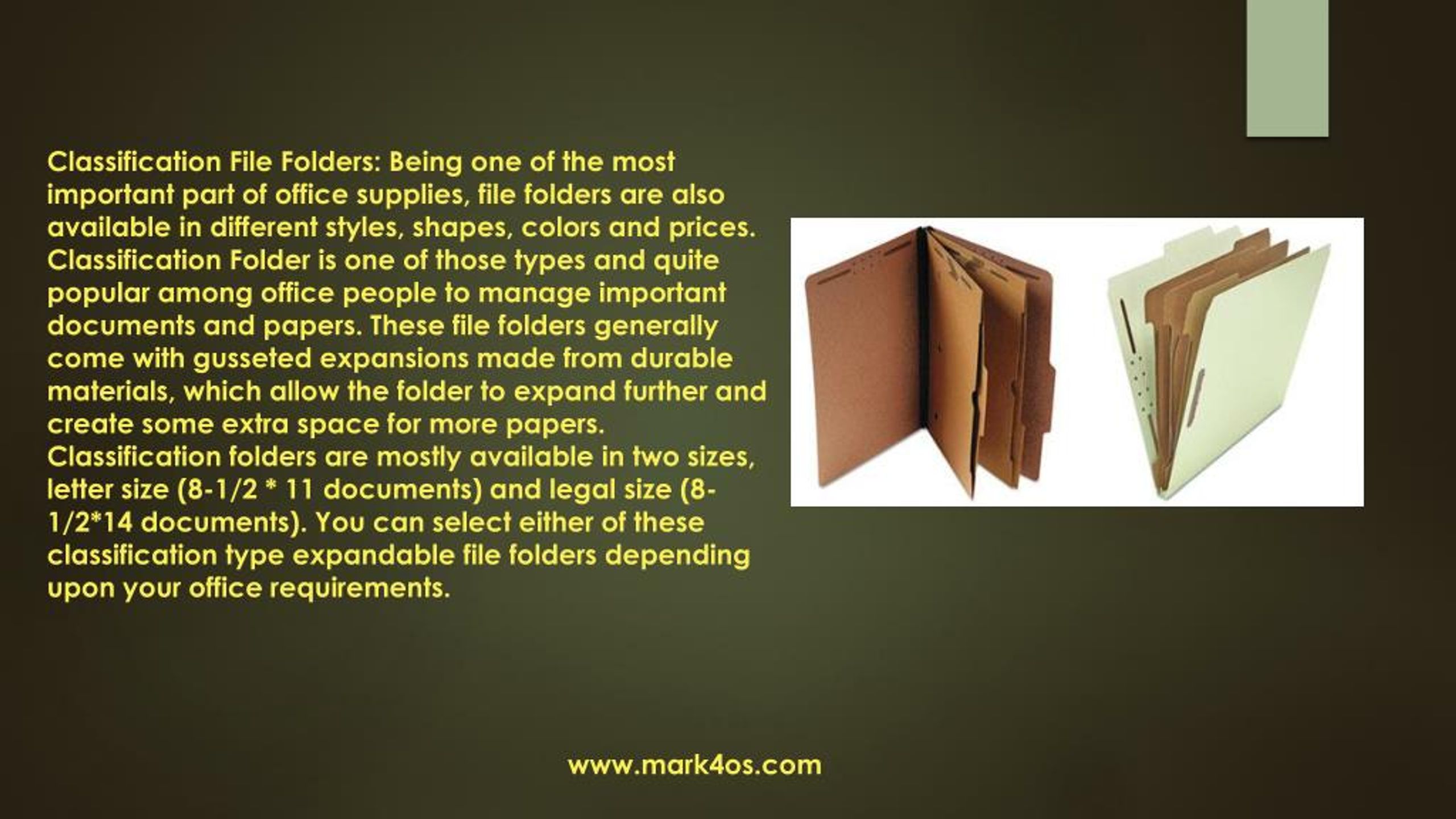 PPT The Five Major Types Of File Folders Portable And Storage Box