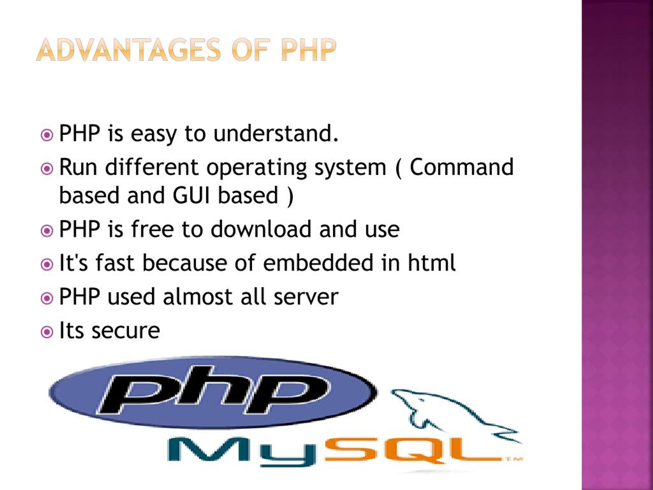 PPT PHP Tutorial PowerPoint Presentation, free download ID7540228