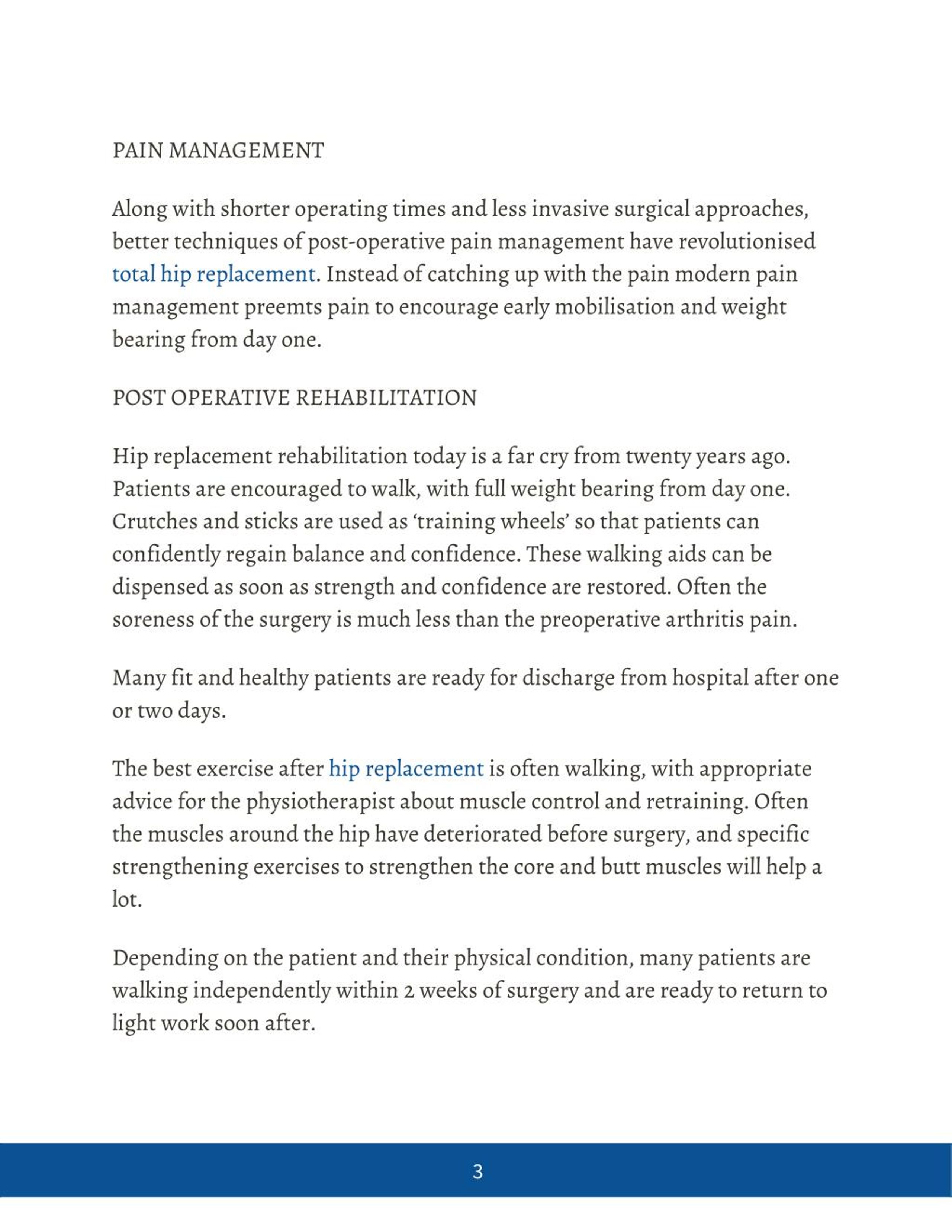 PPT How long is the timeline for hip Replacement Recovery PowerPoint