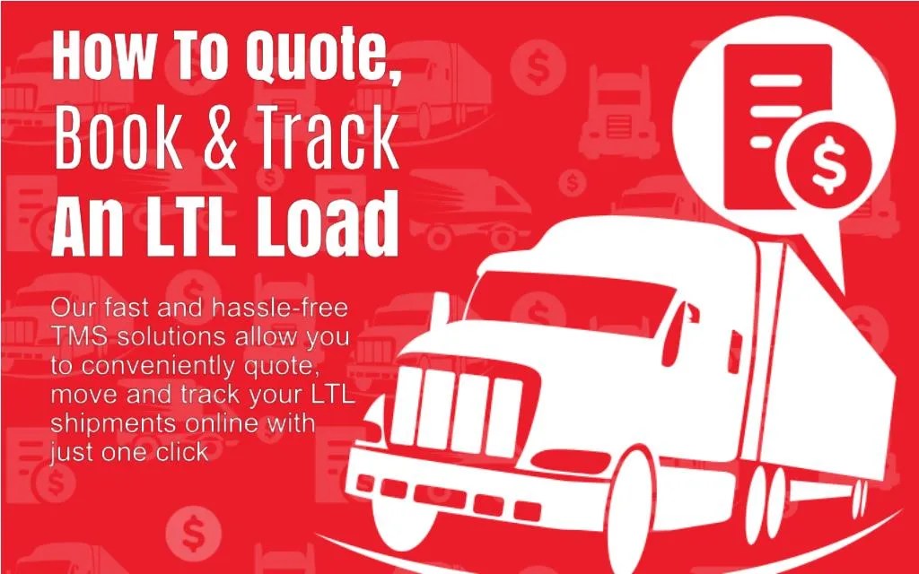 PPT Move and Track Their LTL Loads Online PowerPoint Presentation