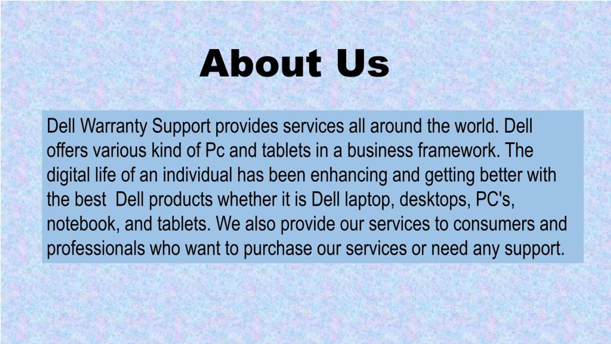 PPT Dell warranty check PowerPoint Presentation, free download ID