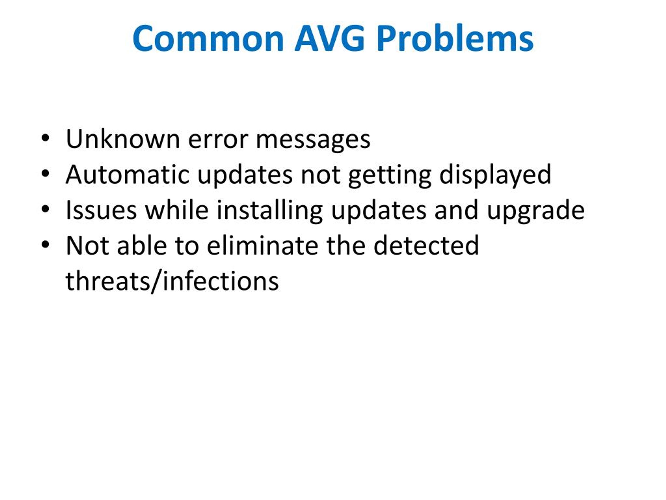 PPT How to Contact AVG Technical Support? PowerPoint Presentation