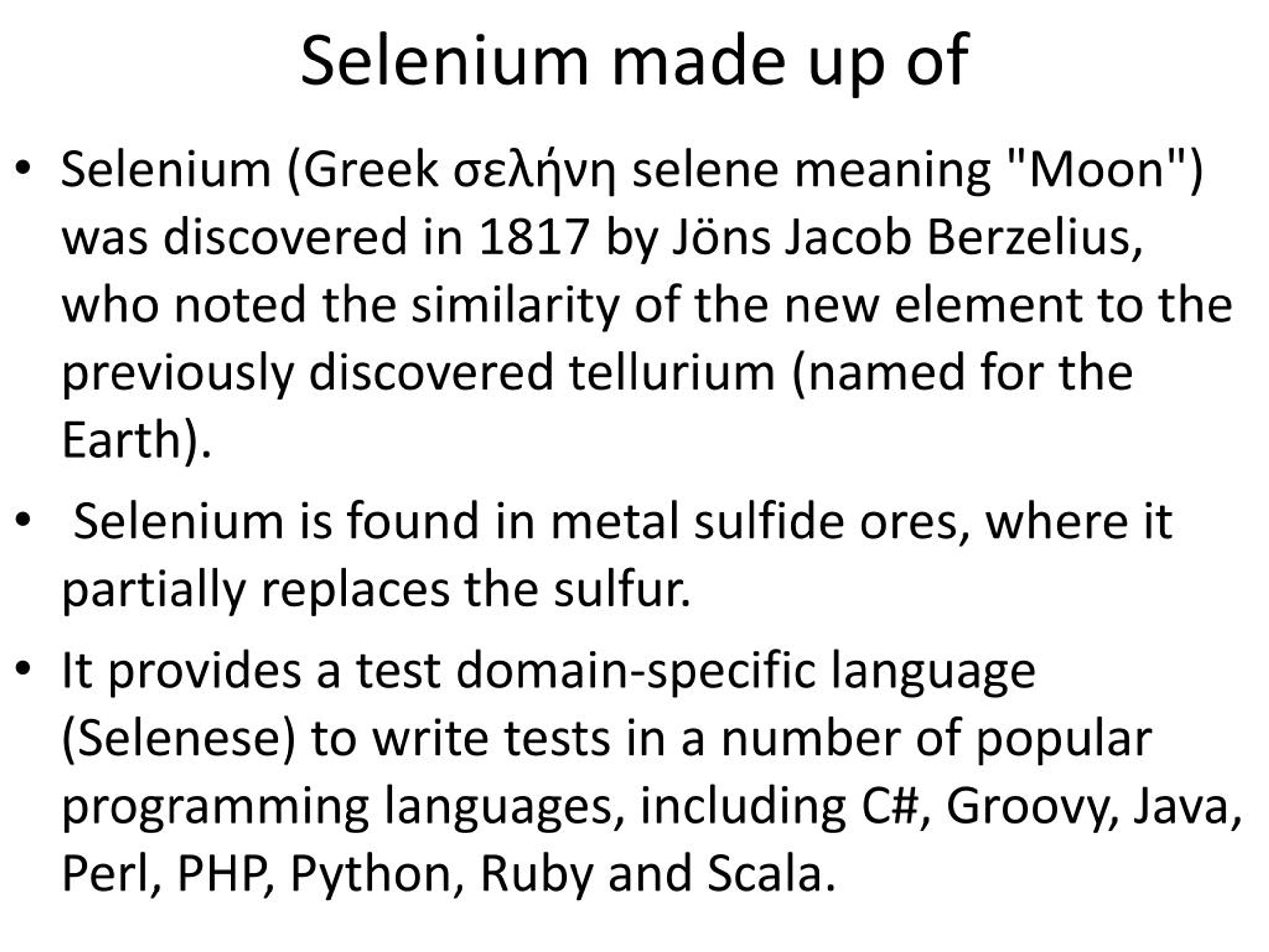 PPT selenium training in chennai PowerPoint Presentation, free download ID7552103