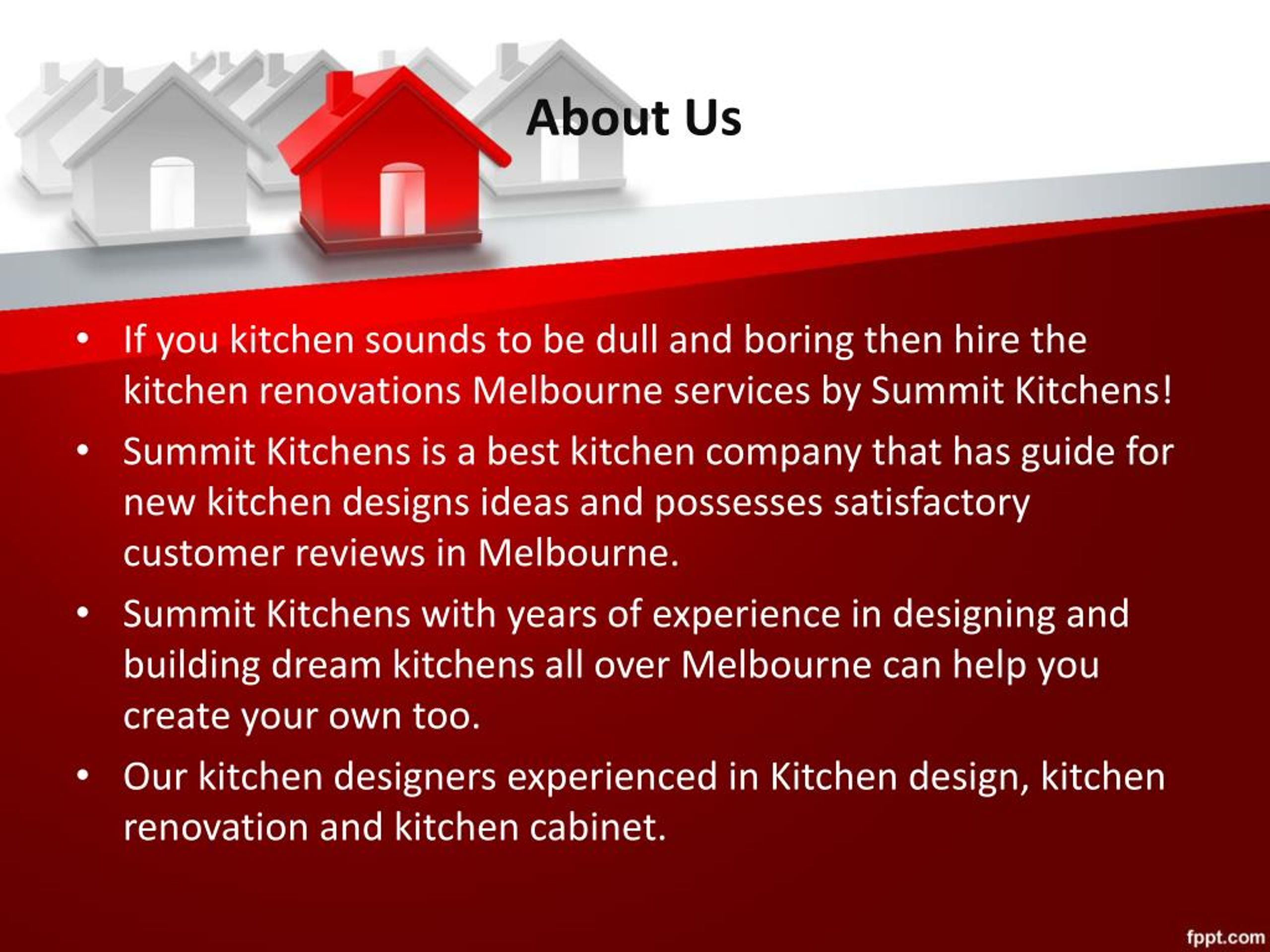 PPT Summit Kitchen Renovations Melbourne Company PowerPoint