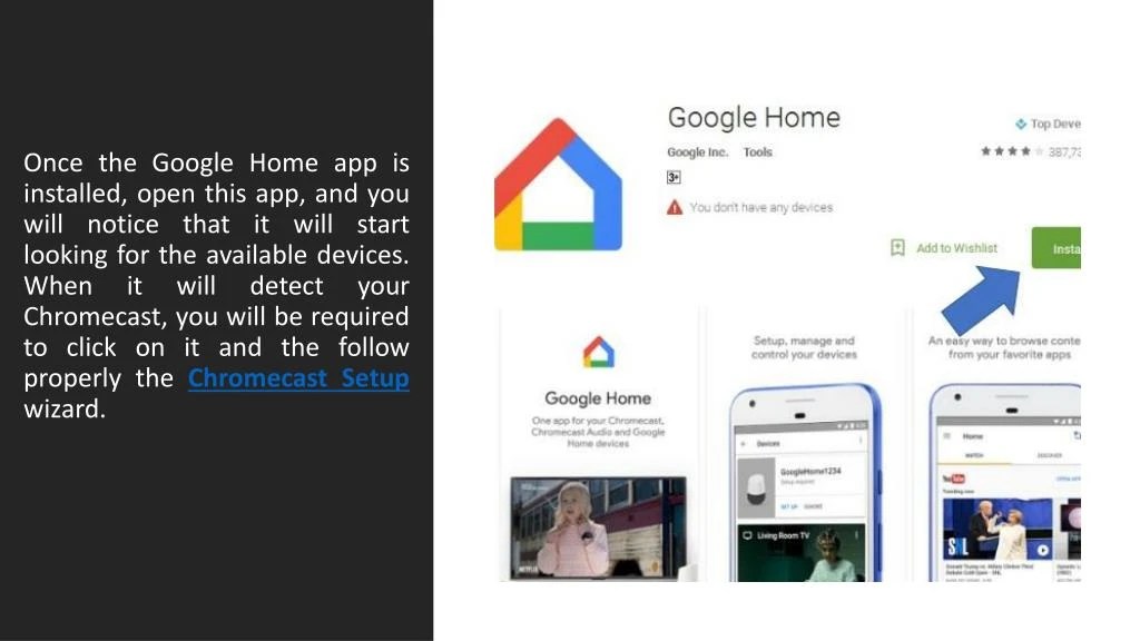 PPT google com chromecast setup Call 18443050087 Google Chromecast