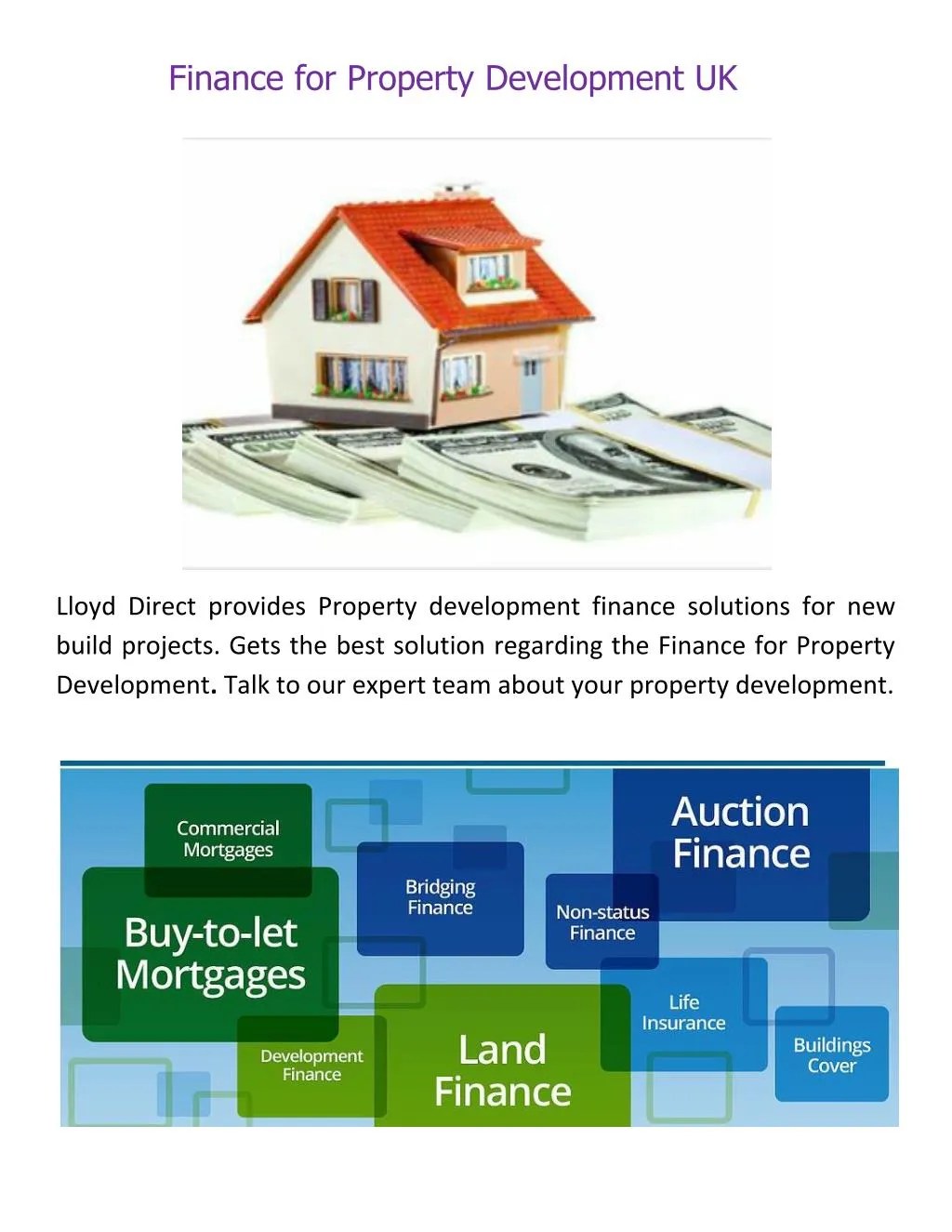 PPT Finance for Property Development Uk PowerPoint Presentation, free