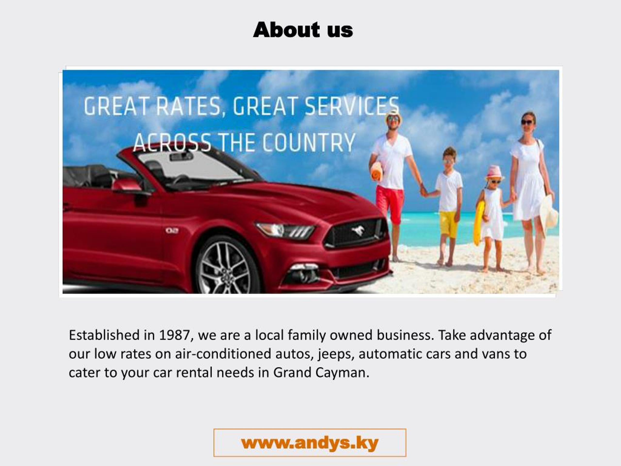 PPT Find the Most Economic Car Rental in the Cayman Islands PowerPoint Presentation ID7563445