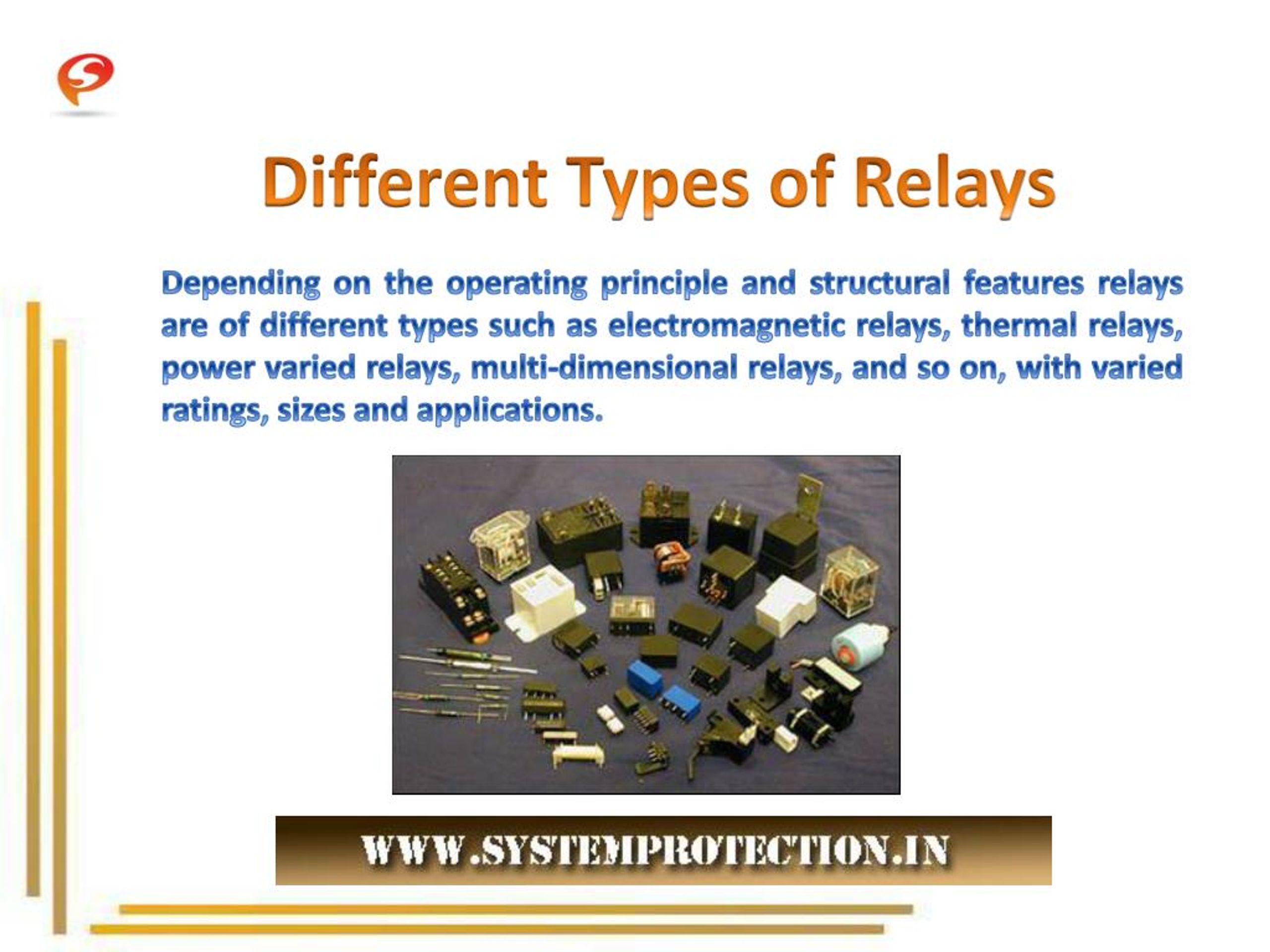 PPT Different Types of Relays Electrical Repairing Services