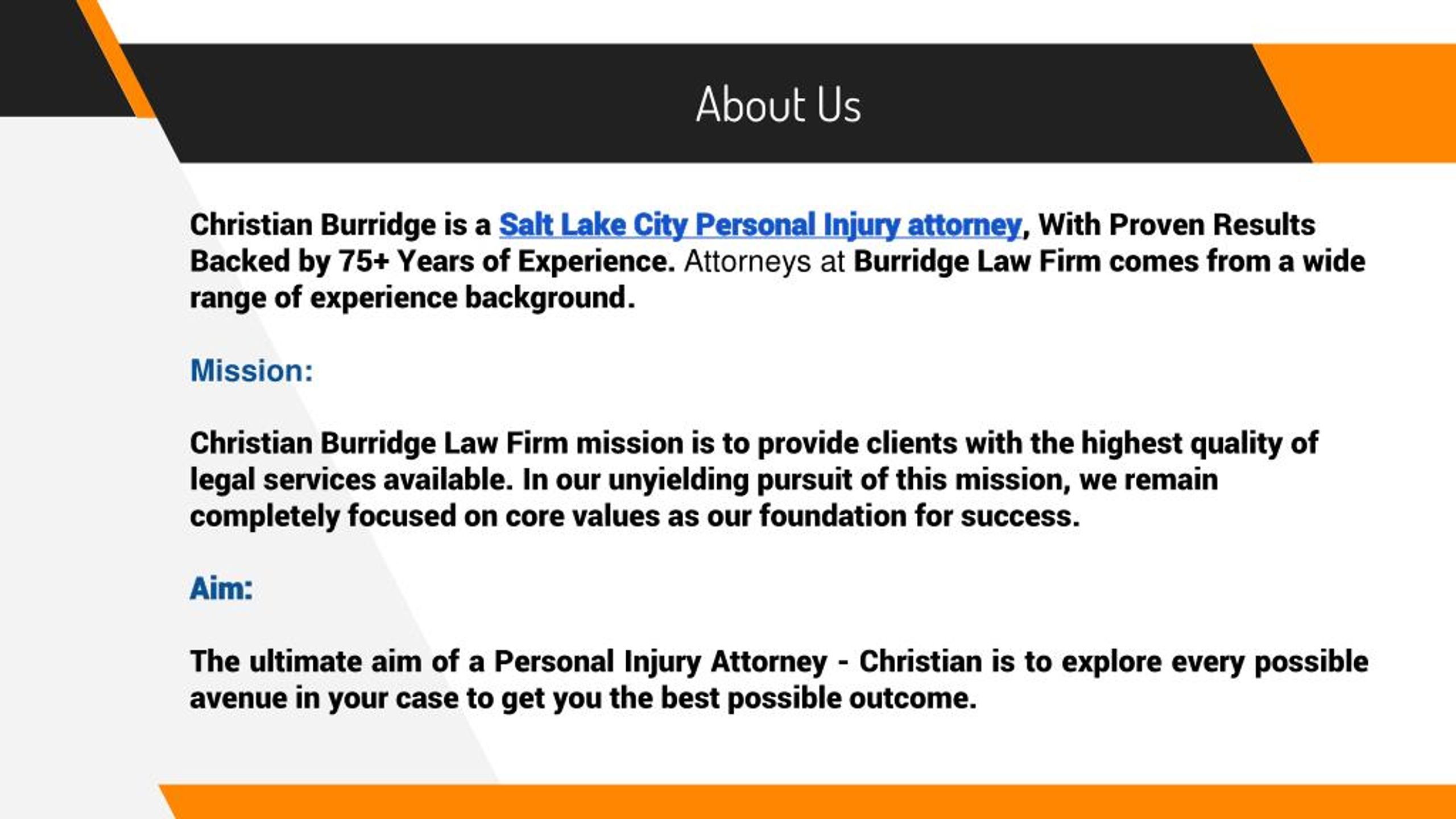 PPT Salt Lake City Personal Injury Attorney PowerPoint Presentation