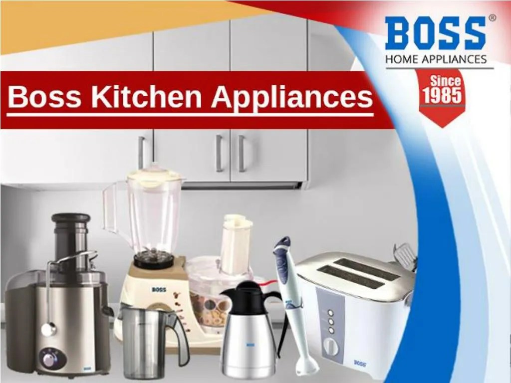 PPT Kitchen Appliances in India PowerPoint Presentation, free