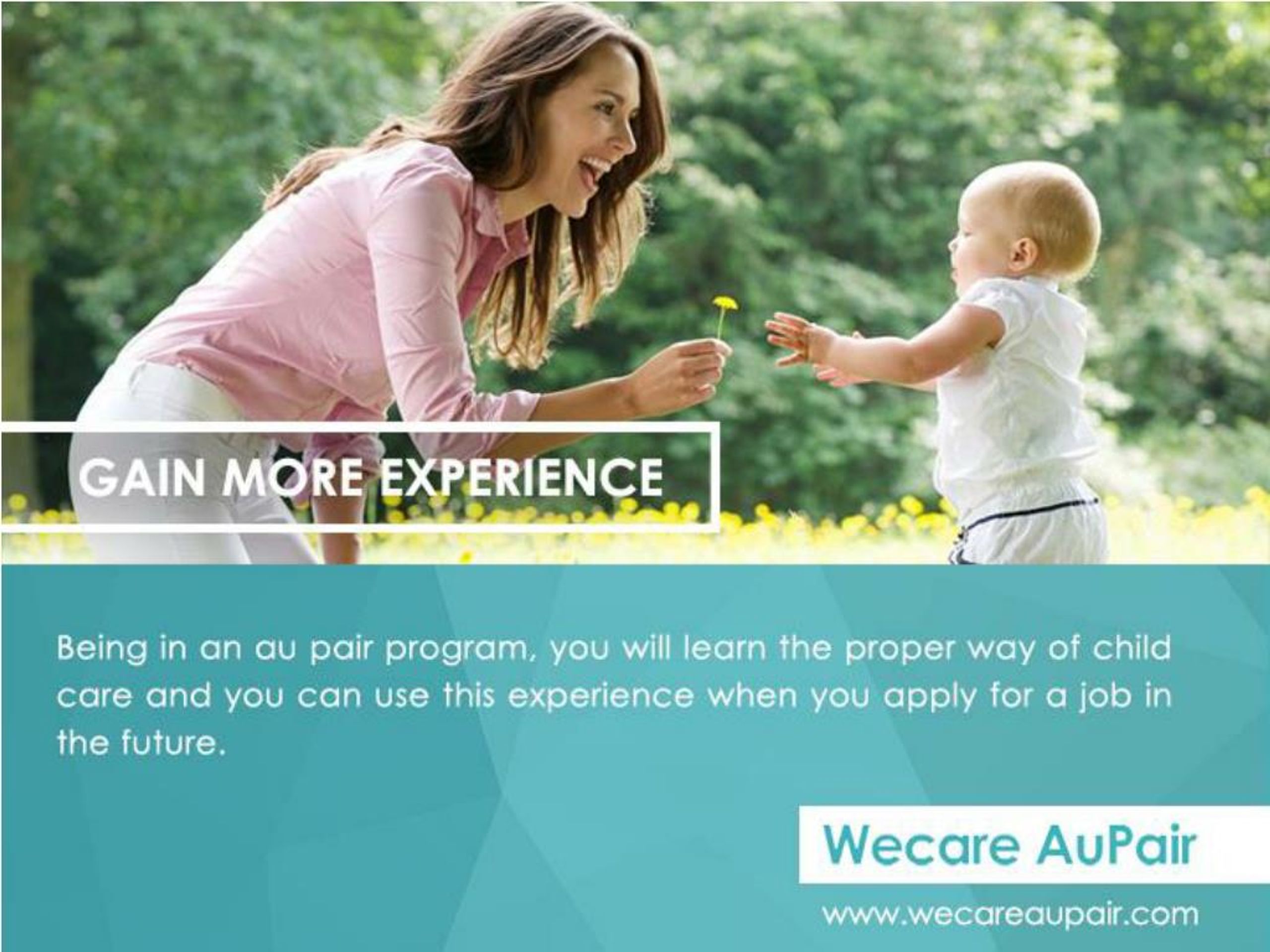 PPT 3 Benefits of Being an Au Pair PowerPoint Presentation, free