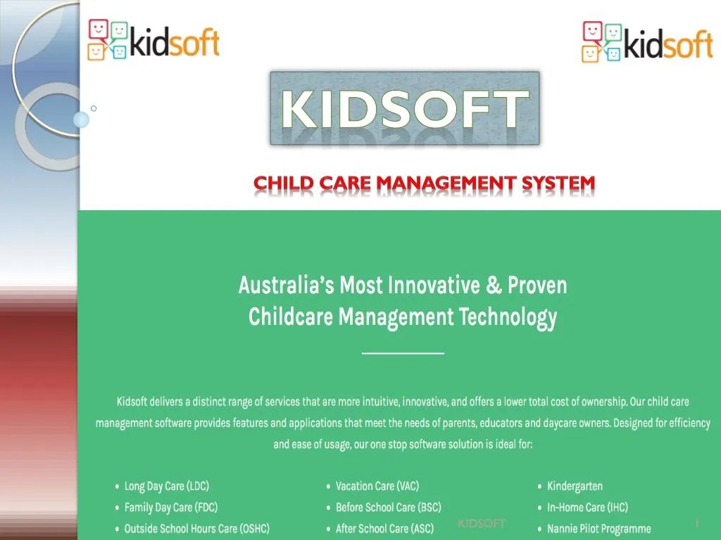 PPT Child Care Management Software PowerPoint Presentation, free