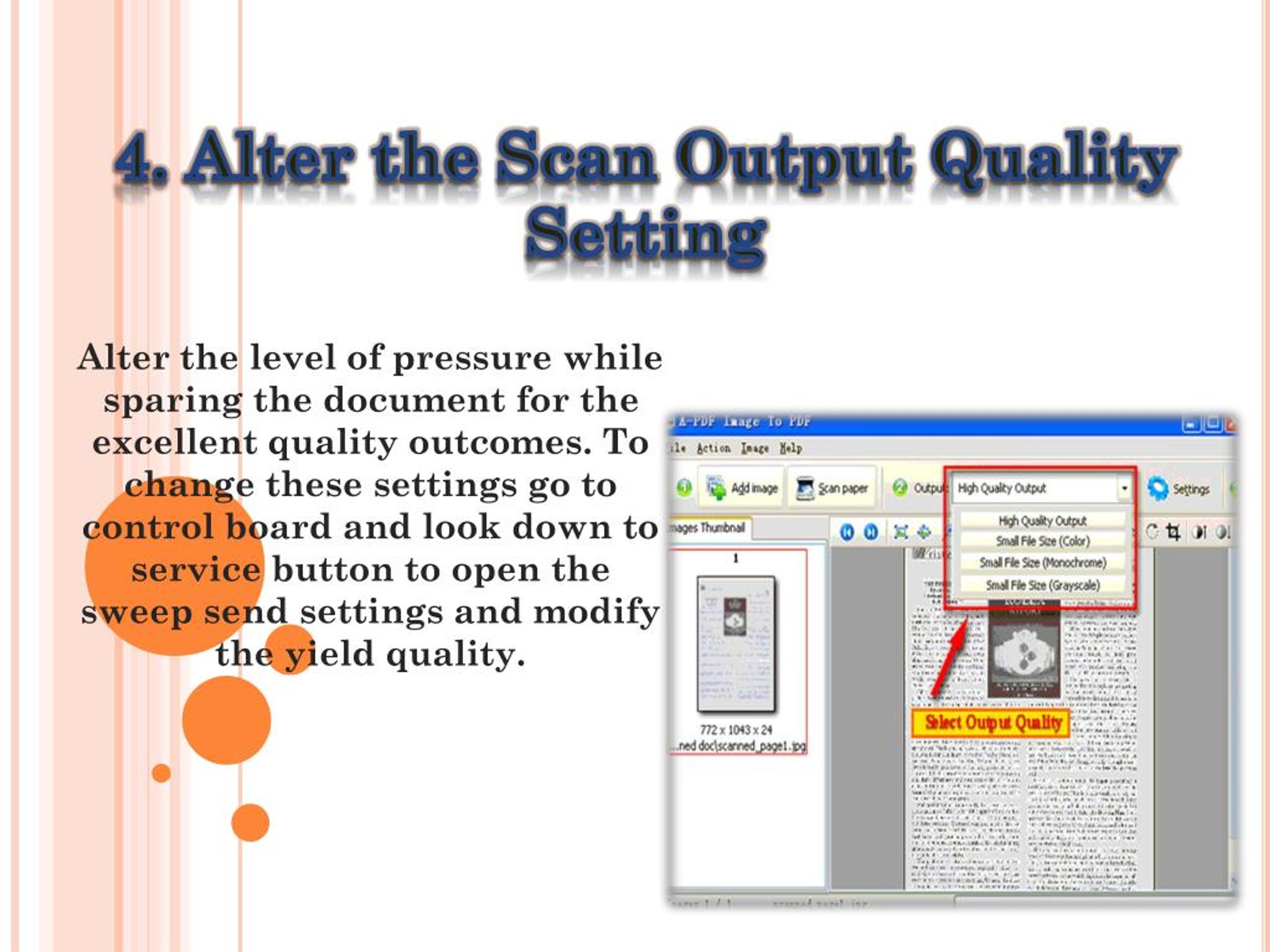 PPT How to Improve HP Scan Quality PowerPoint Presentation, free download ID7595928