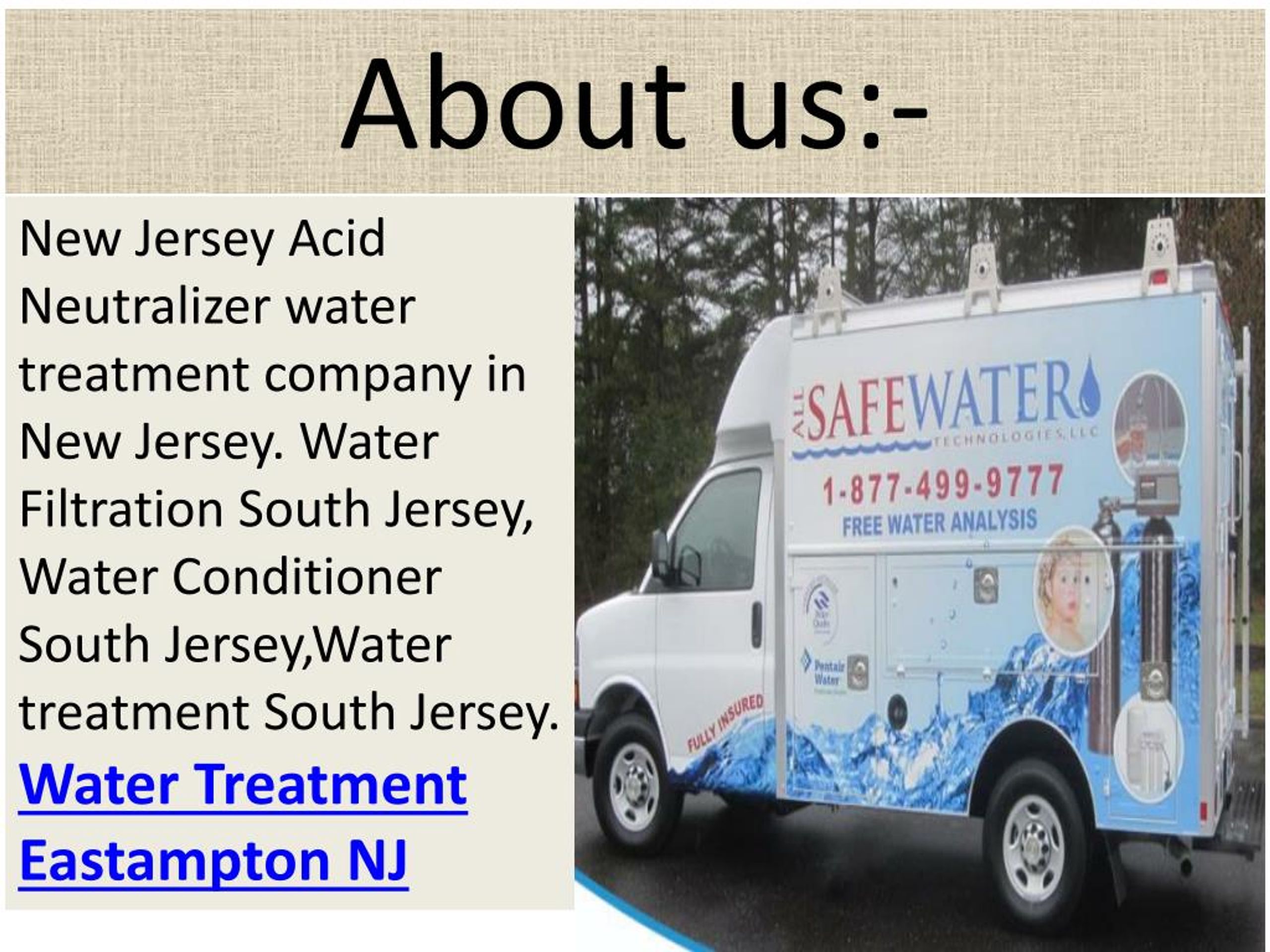 PPT Water Treatment Eastampton NJ PowerPoint Presentation, free