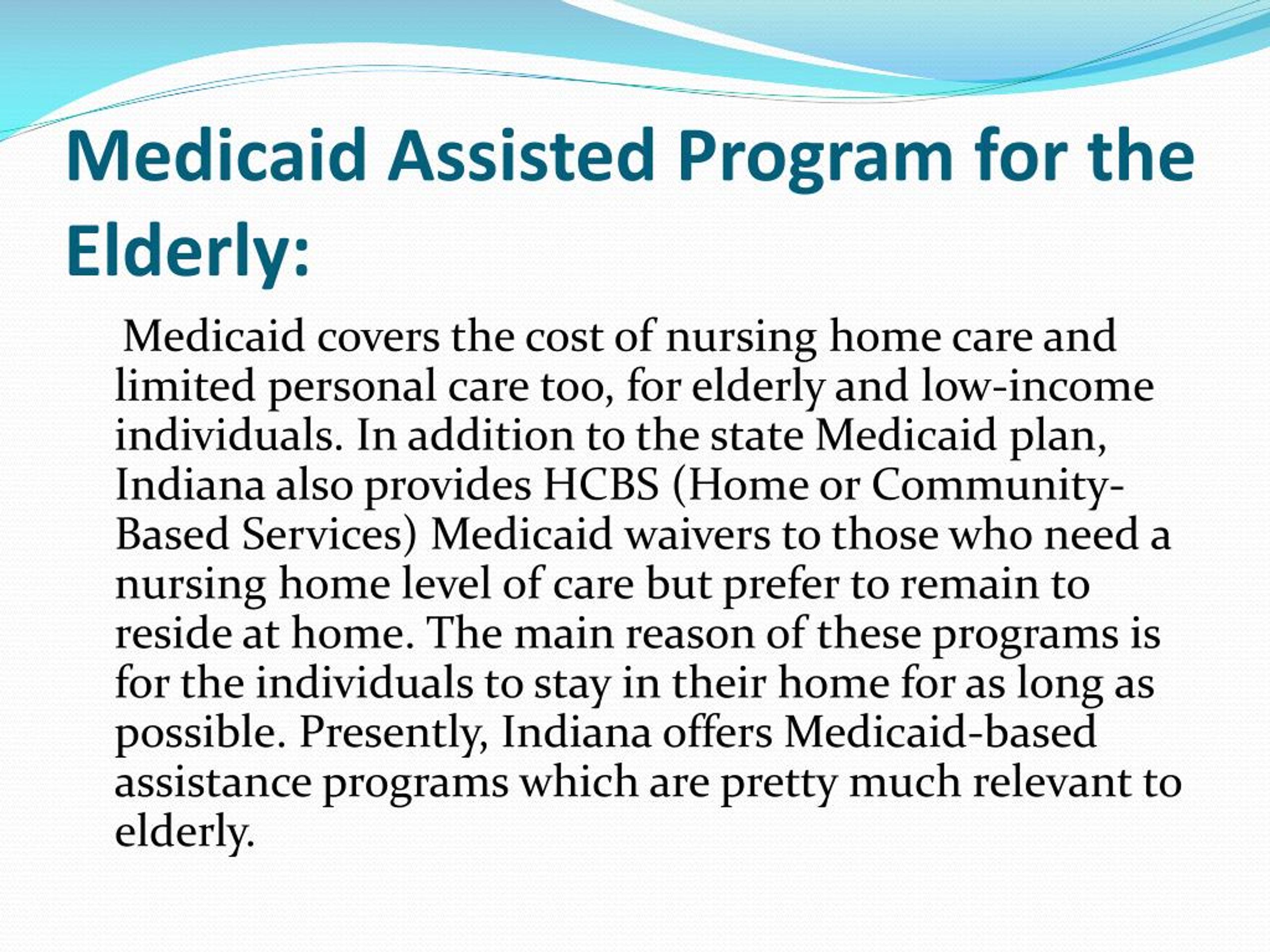 PPT What Does Assisted Living Care Cost In Indiana? PowerPoint