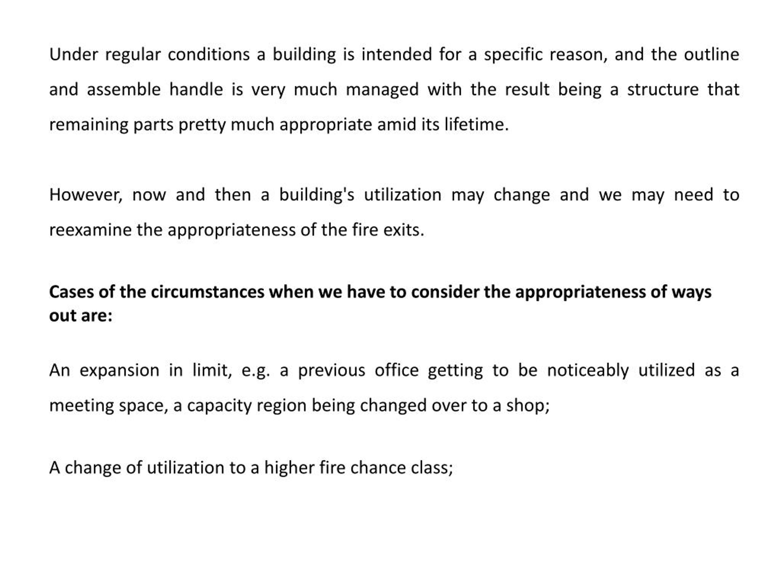 PPT How Many Fire Exits Are Required in a Building PowerPoint