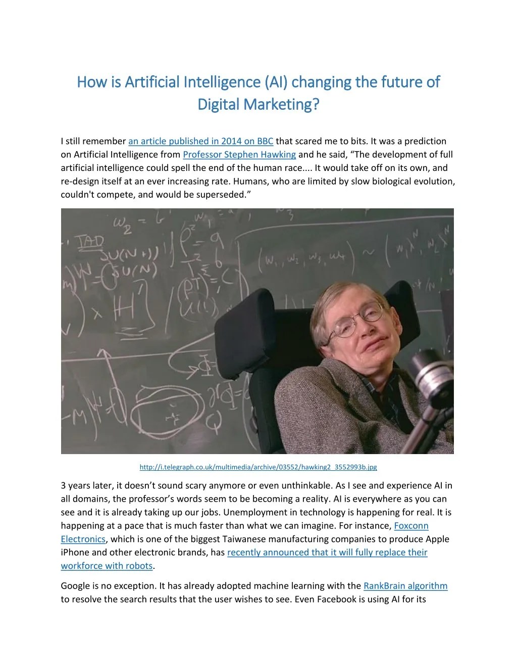 PPT How is Artificial Intelligence (AI) changing the future of PPT How is Artificial Intelligence (AI) changing the future of