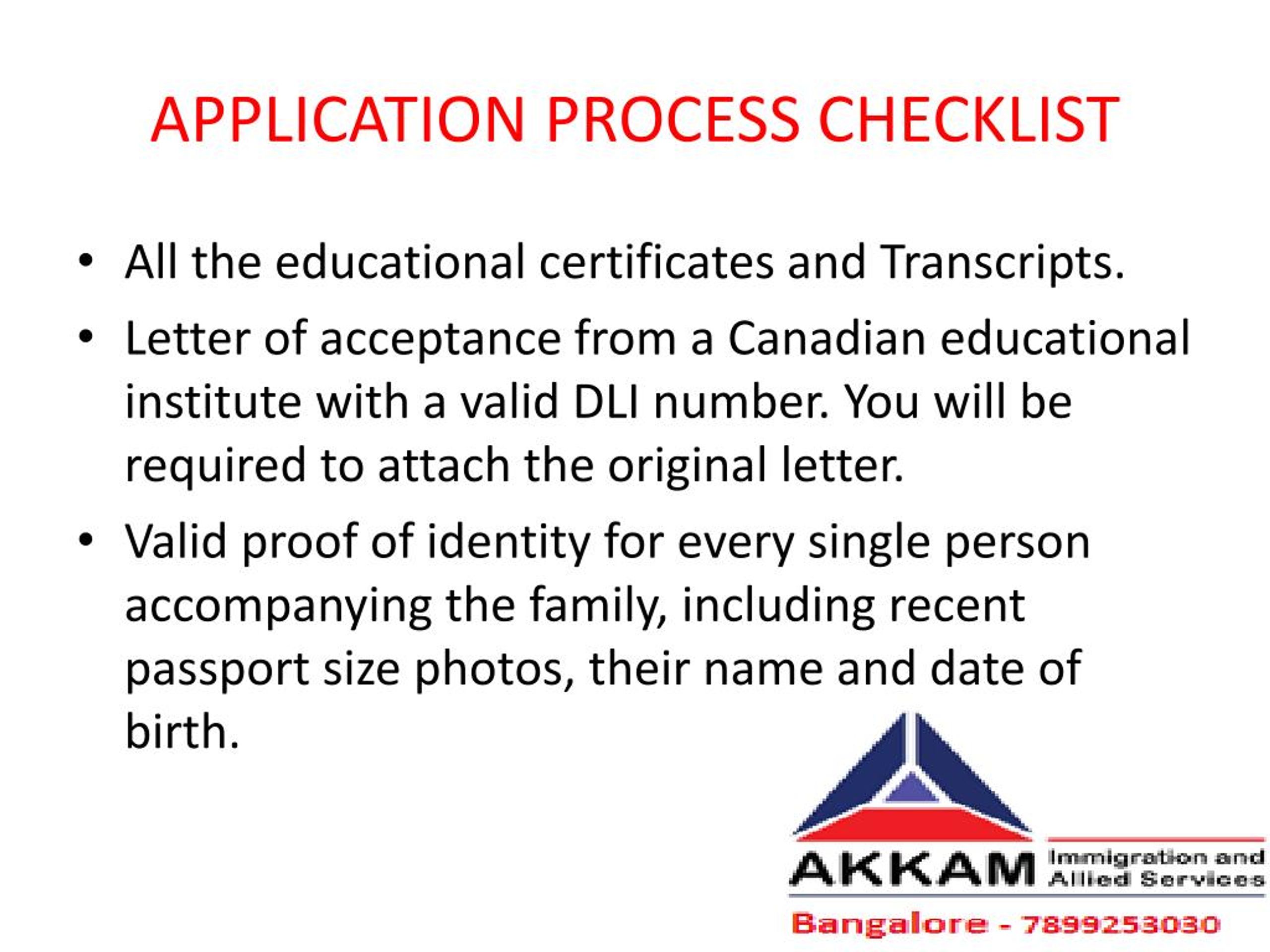 PPT Canada Student Visa Consultants in Bangalore PowerPoint