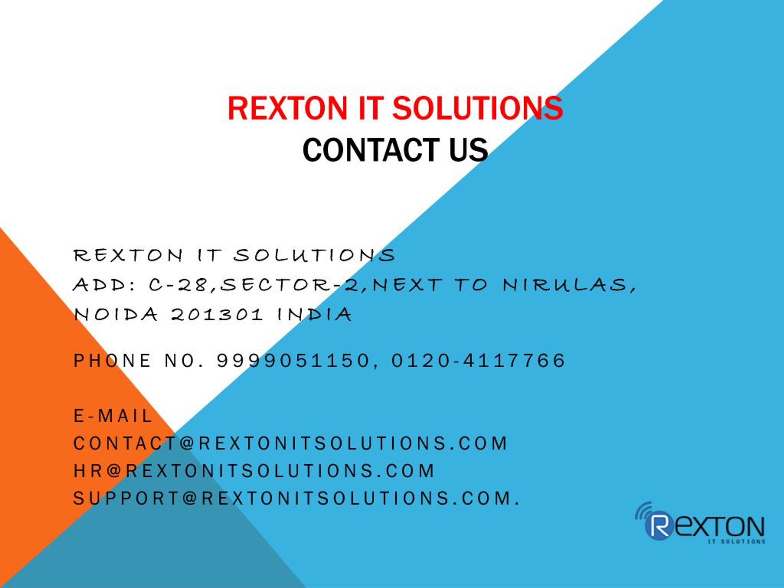 PPT CCNA Wireless Training Institute in Noida and Delhi NCR Rexton