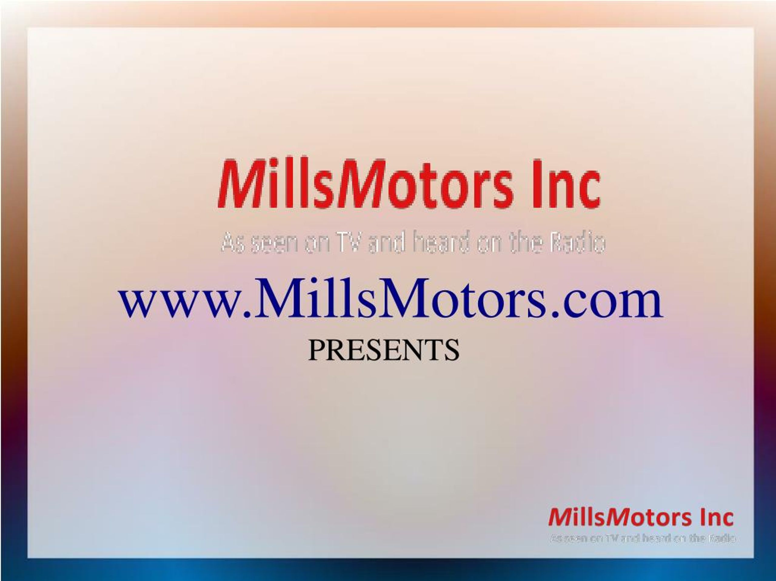 PPT mills motors PowerPoint Presentation, free download ID7621584