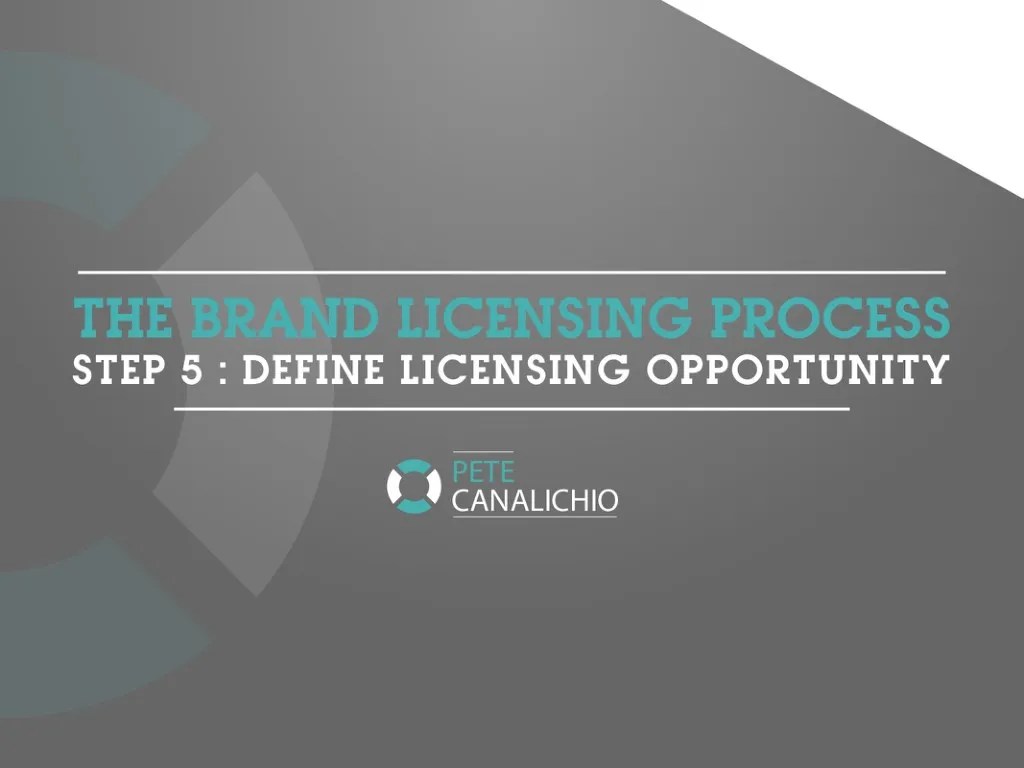 PPT The Brand Licensing Process Step 5 Define Licensing