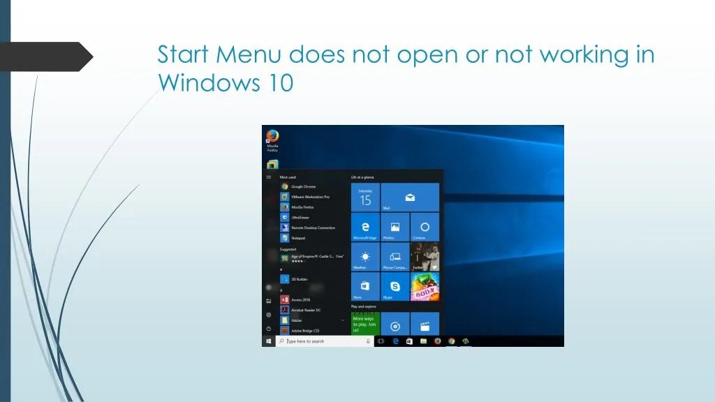 Windows 11 Start Menu does not open Microsoft.
