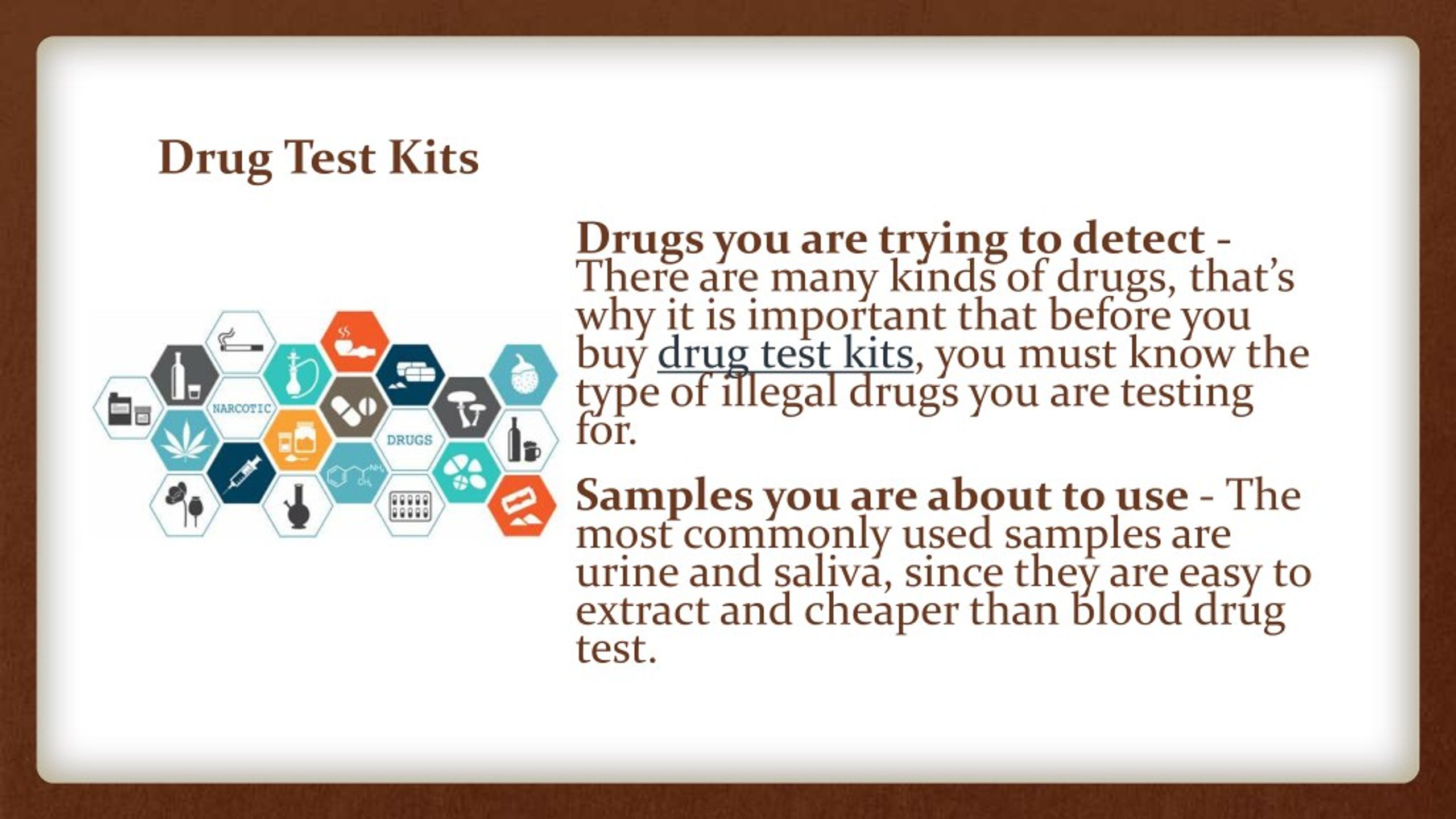 PPT How to Select the Right Drug Test Kits PowerPoint Presentation