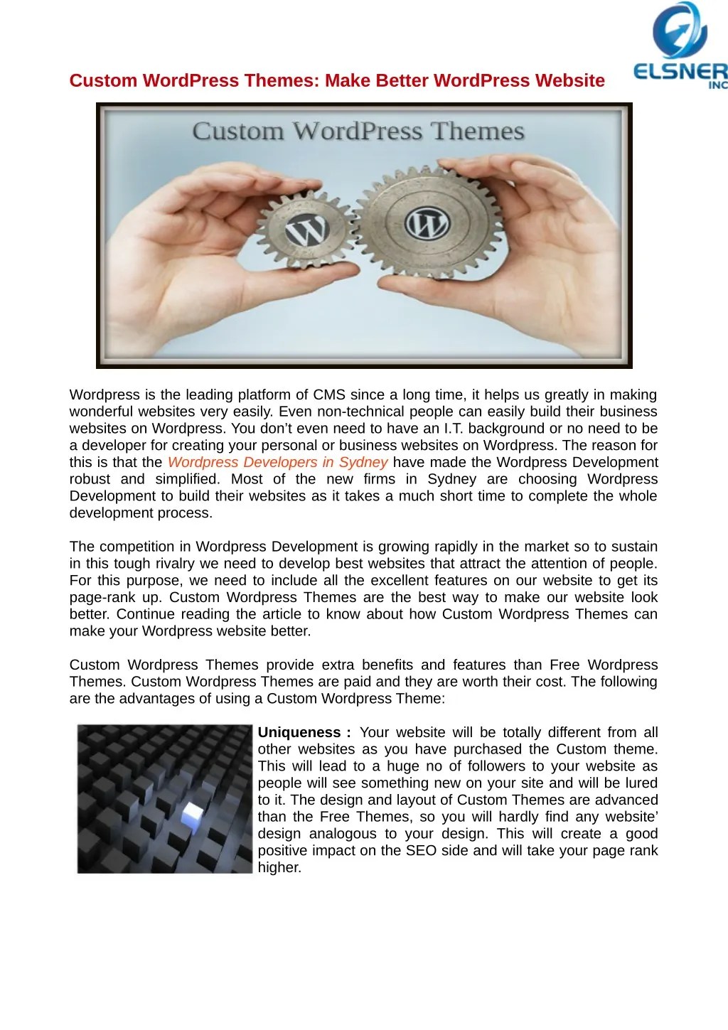 PPT Make Better WordPress Website with Custom Themes PowerPoint