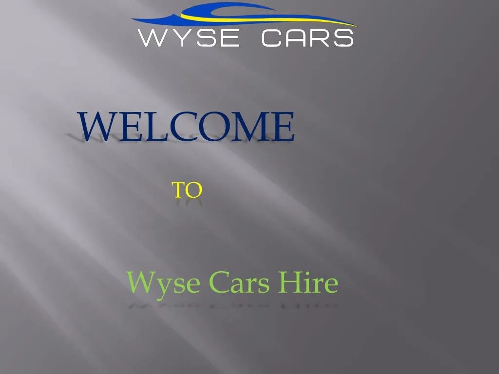 PPT Car hire for 18 year old PowerPoint Presentation, free download