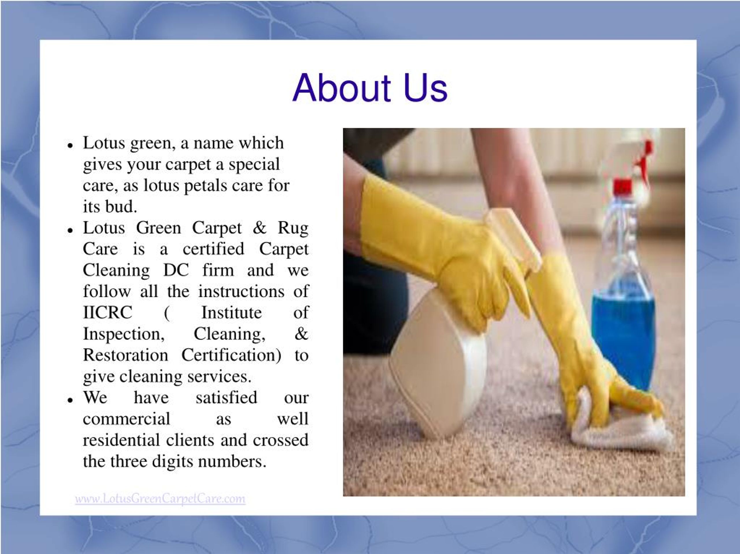 PPT Carpet Cleaning DC PowerPoint Presentation, free download ID