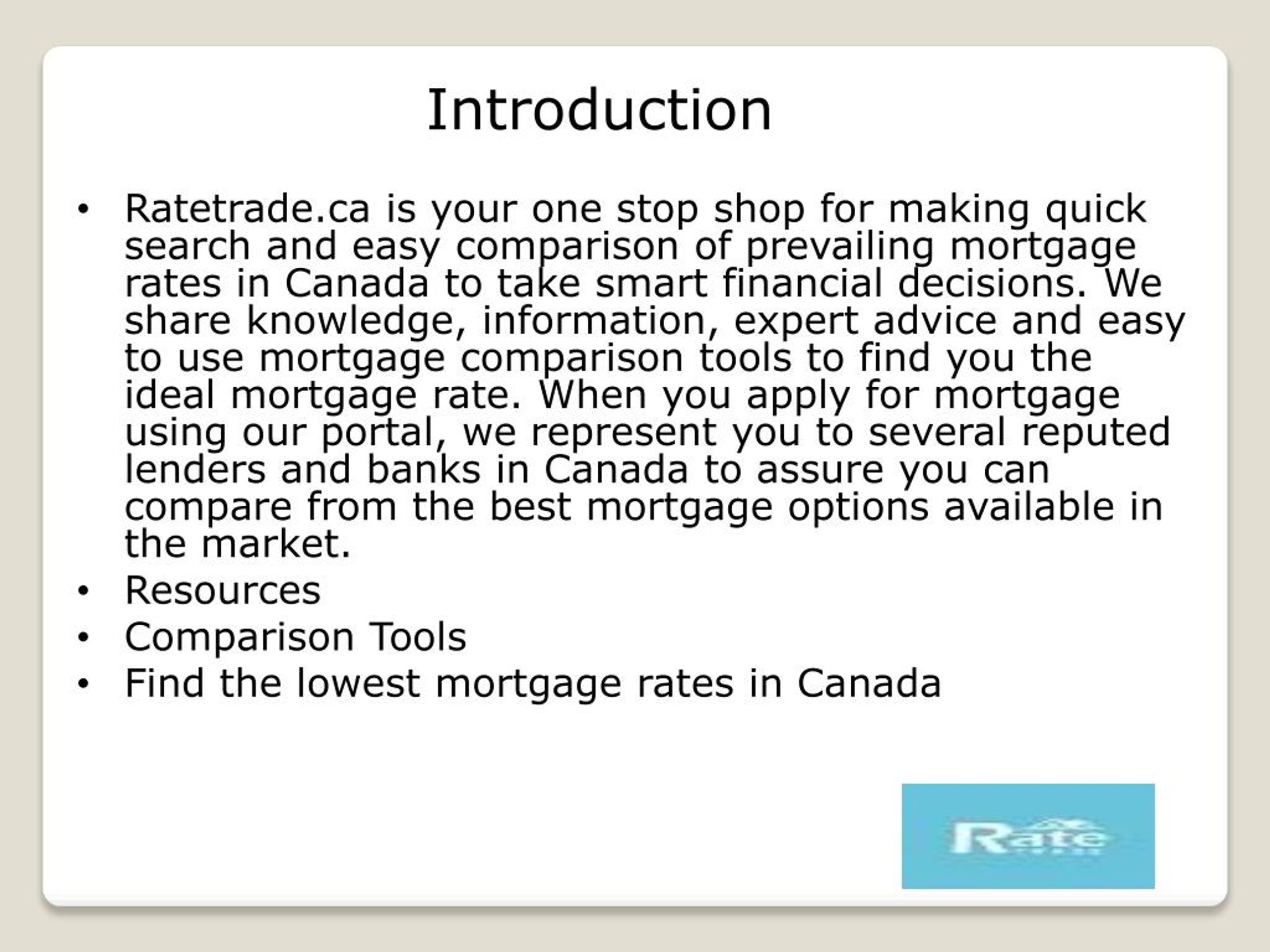PPT Current Mortgage Rates Kitchener PowerPoint Presentation, free