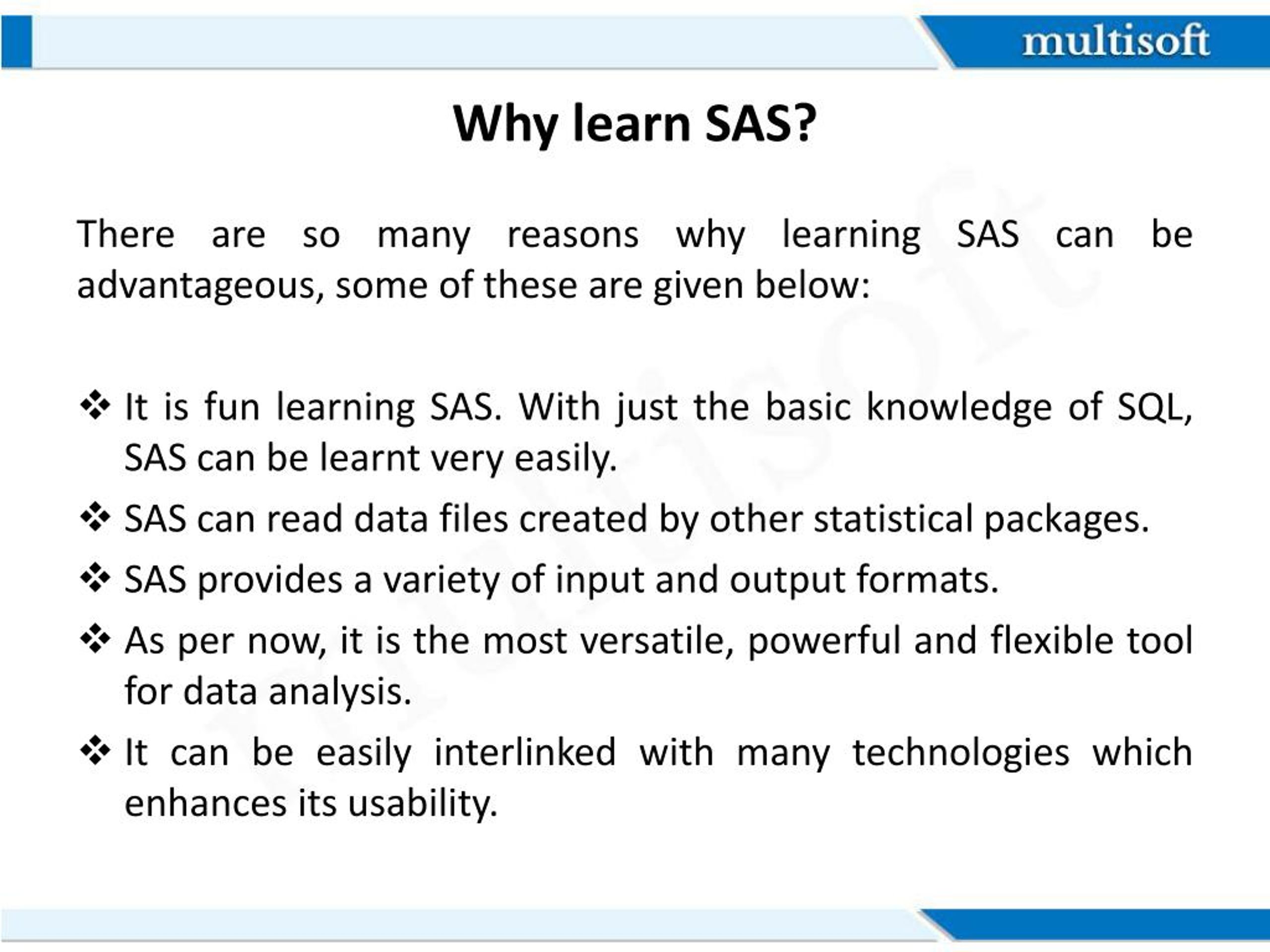 PPT SAS Base Certification PowerPoint Presentation, free download