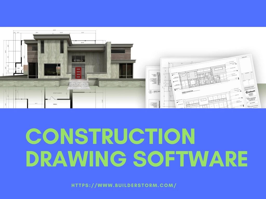 PPT Construction Drawing Software PowerPoint Presentation, free