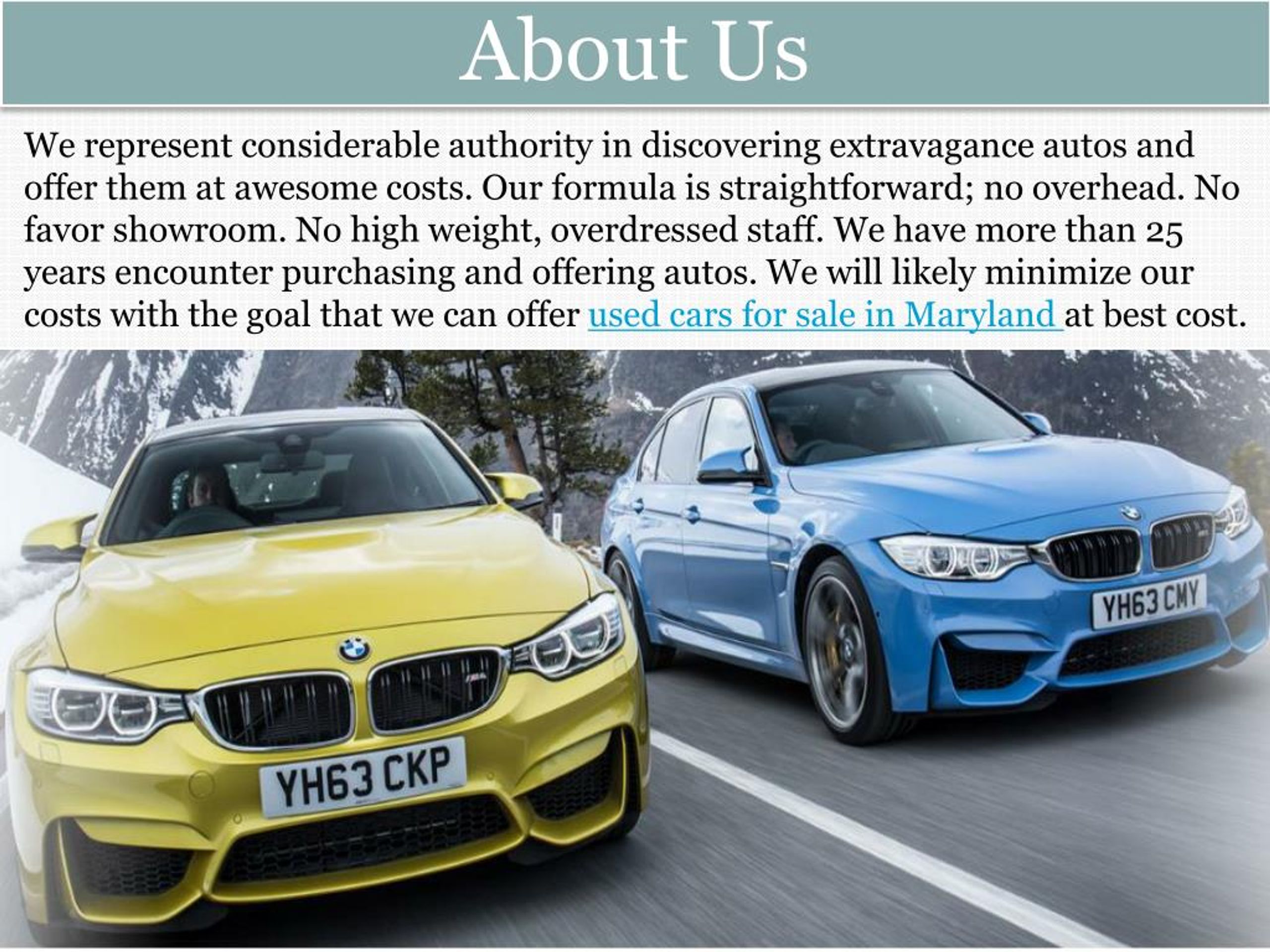 PPT Cheap Used Cars in Frederick The American Motor Company