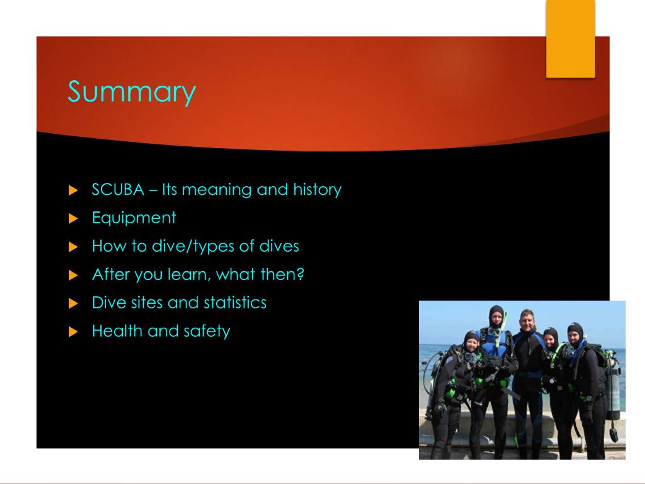 PPT Scuba diving Short WIKI & FACTS 2017 PowerPoint Presentation