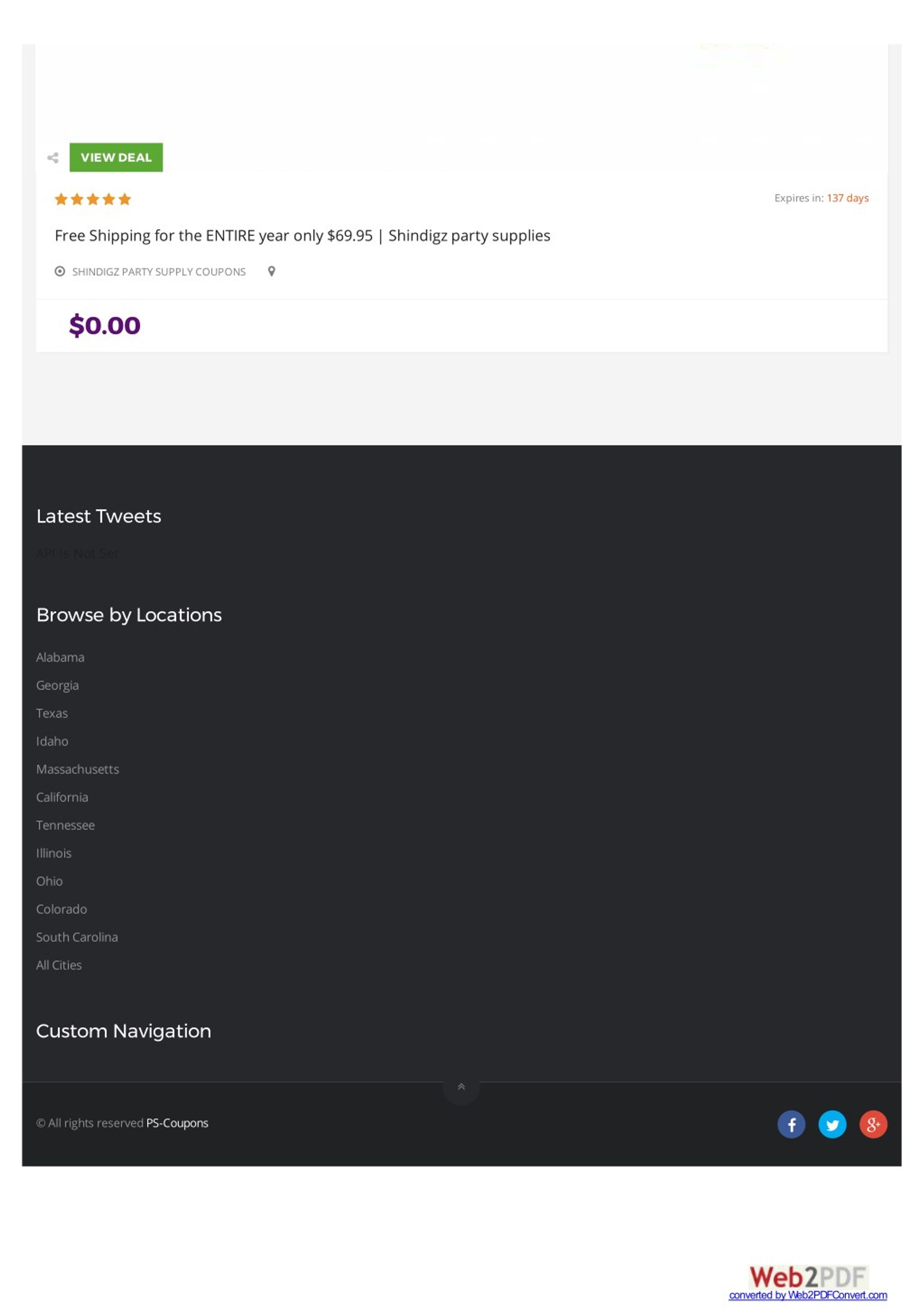 PPT discount party supplies coupon PowerPoint Presentation, free